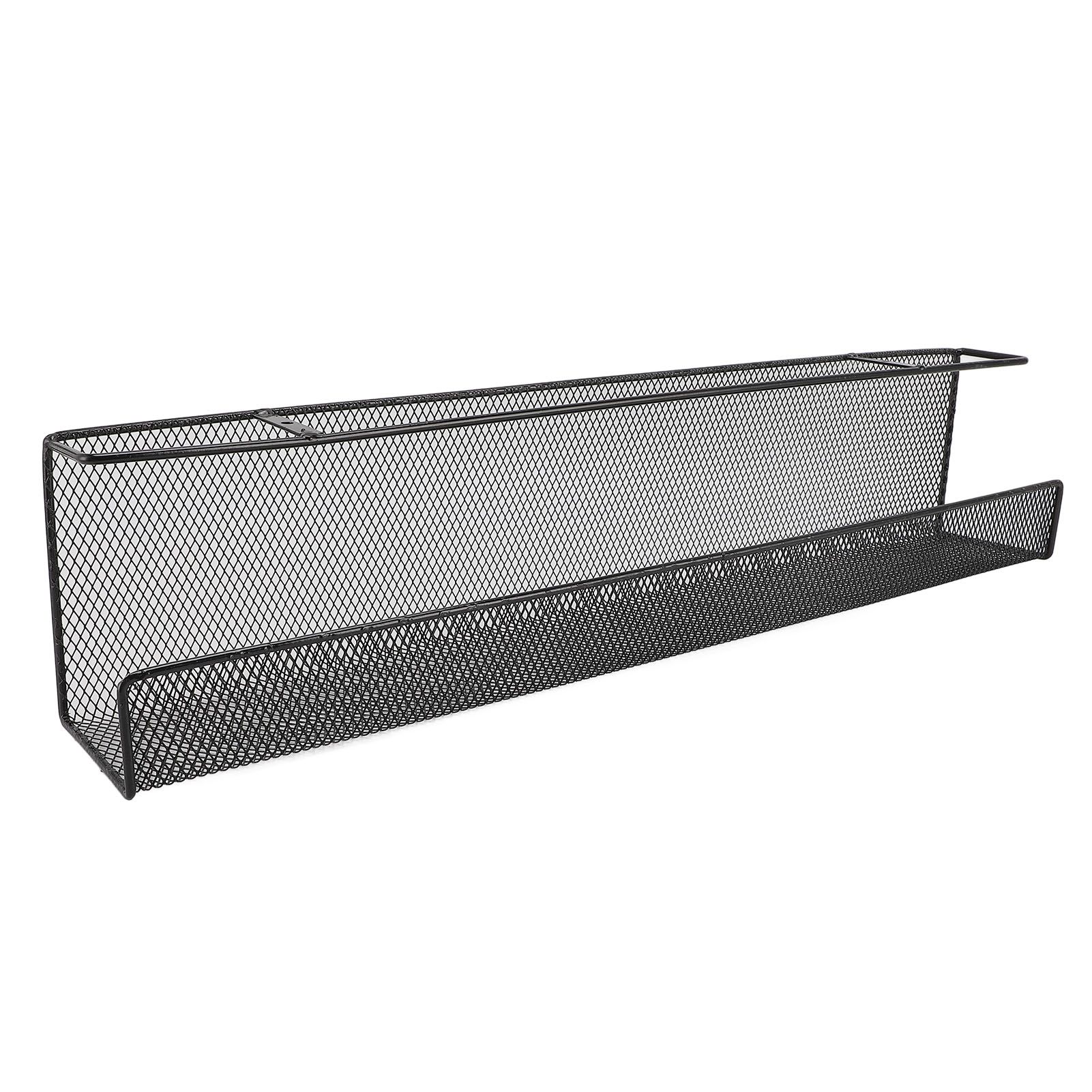Under Desk Organizer Iron Under Table Power Strip Cable Management Storage view 4