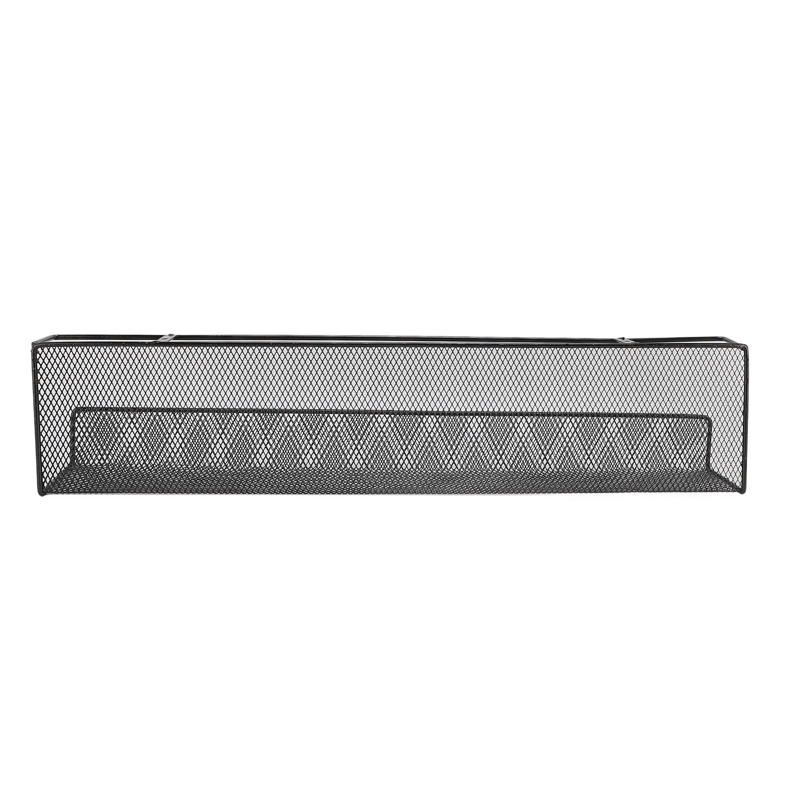 Under Desk Organizer Iron Under Table Power Strip Cable Management Storage view 6