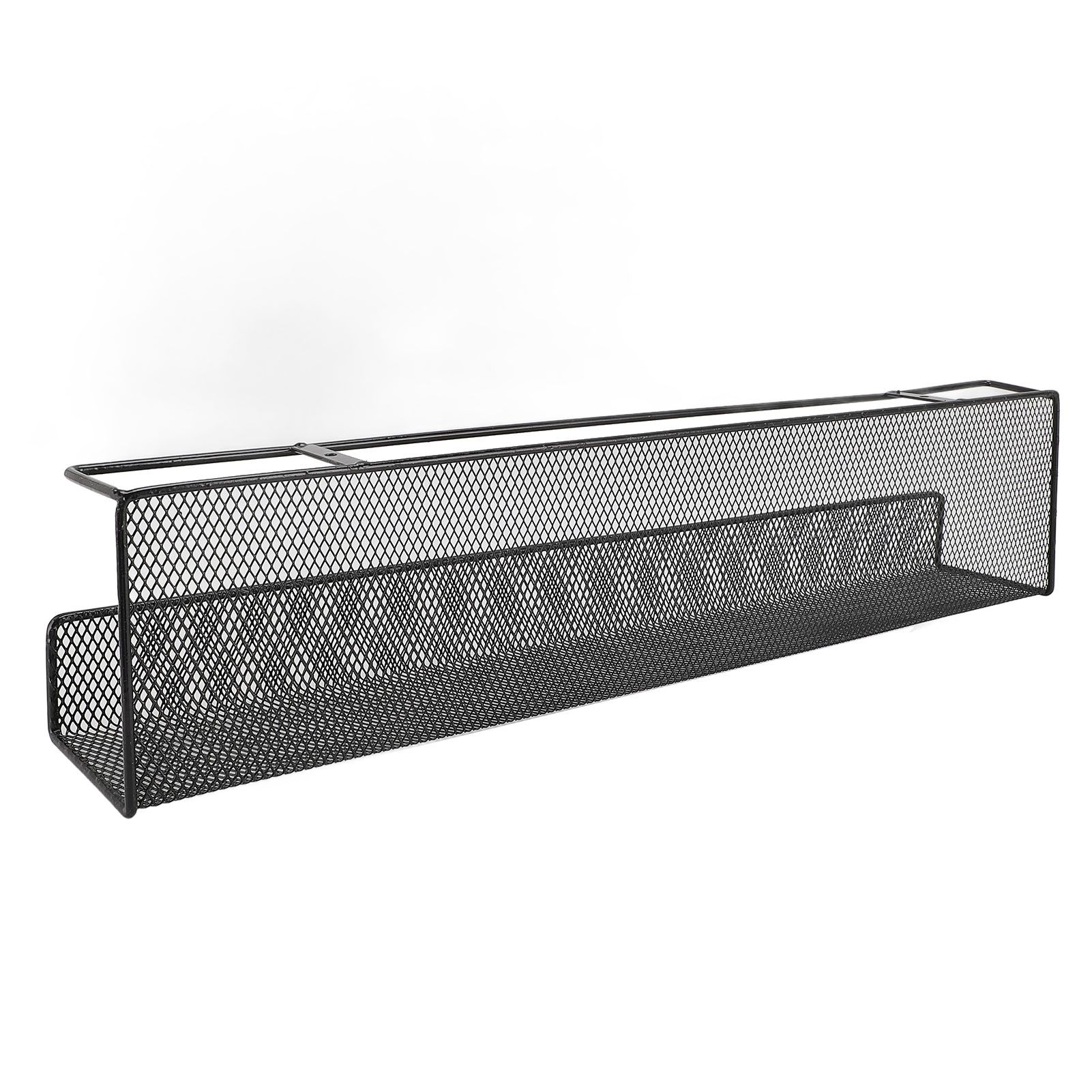 Under Desk Organizer Iron Under Table Power Strip Cable Management Storage view 8