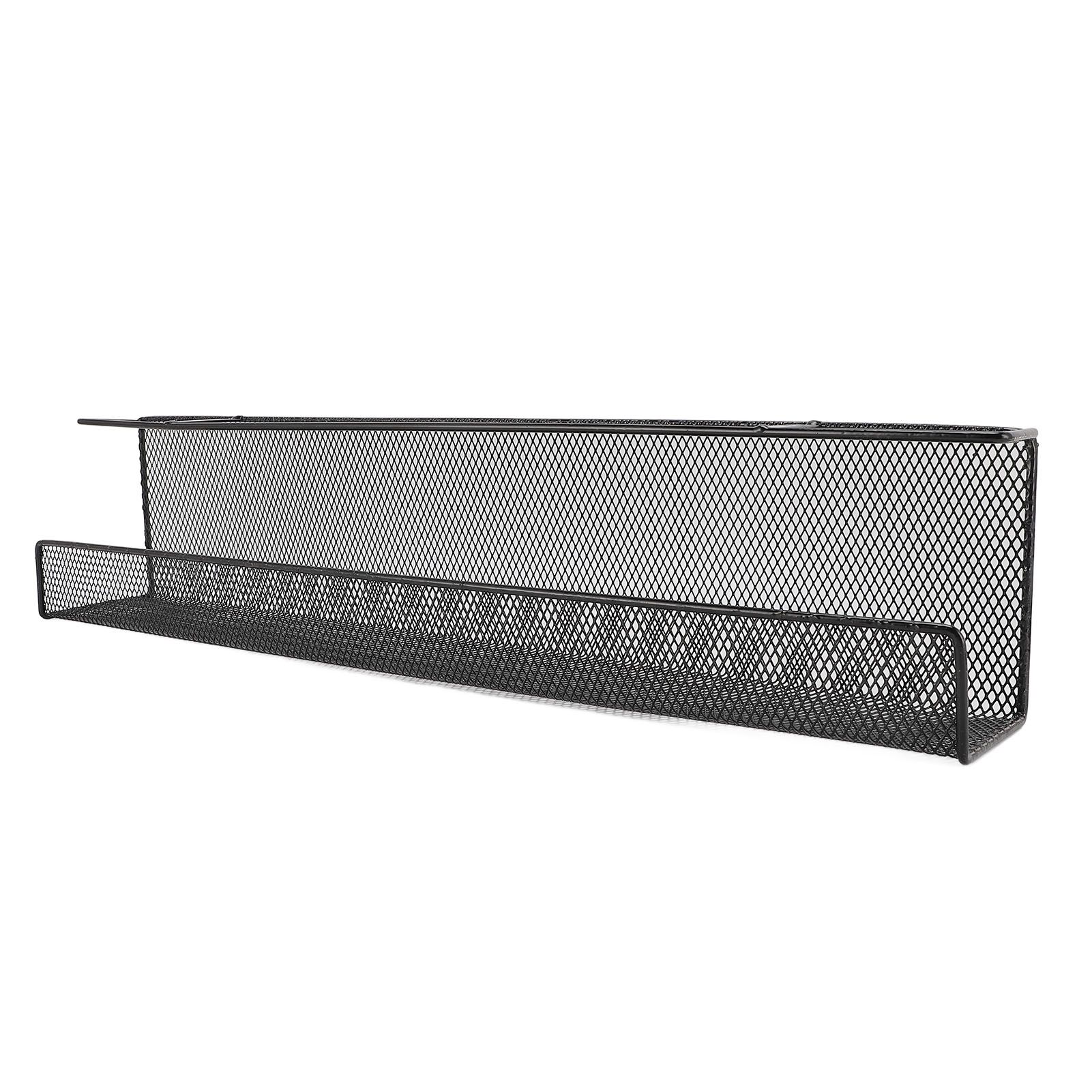 Under Desk Organizer Iron Under Table Power Strip Cable Management Storage view 9
