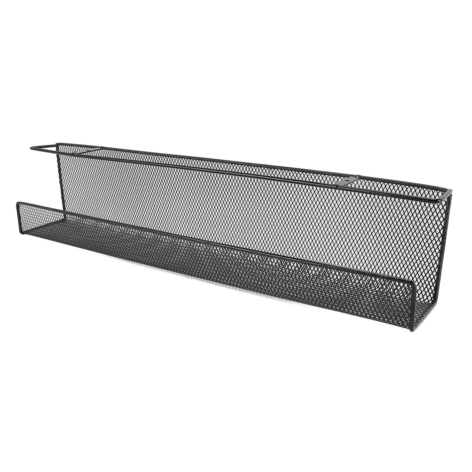 Under Desk Organizer Iron Under Table Power Strip Cable Management Storage view 10