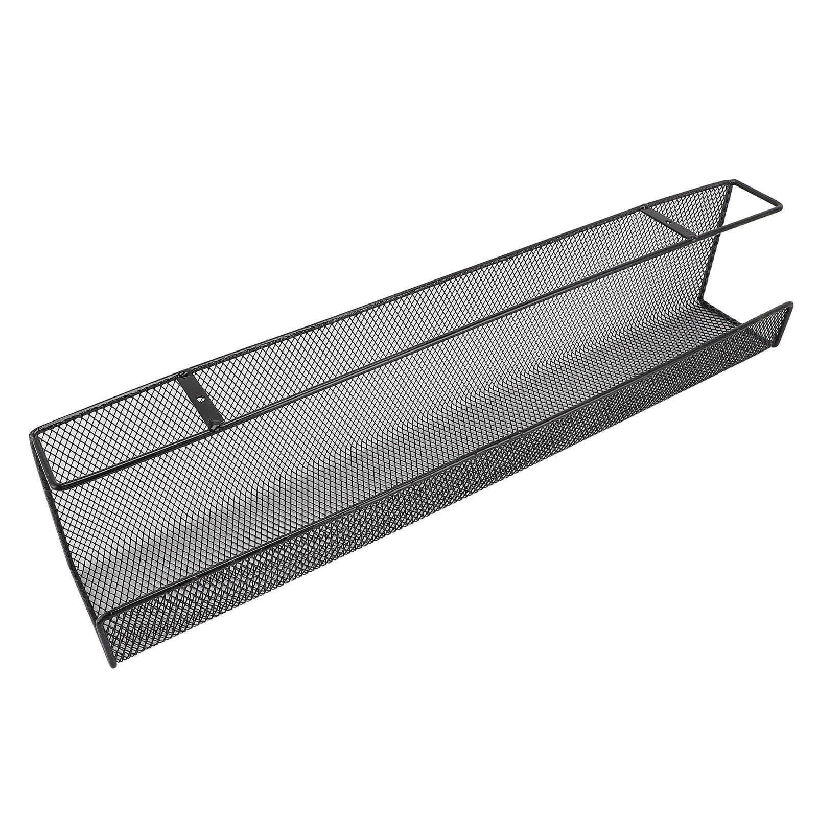 Under Desk Organizer Iron Under Table Power Strip Cable Management Storage view 12