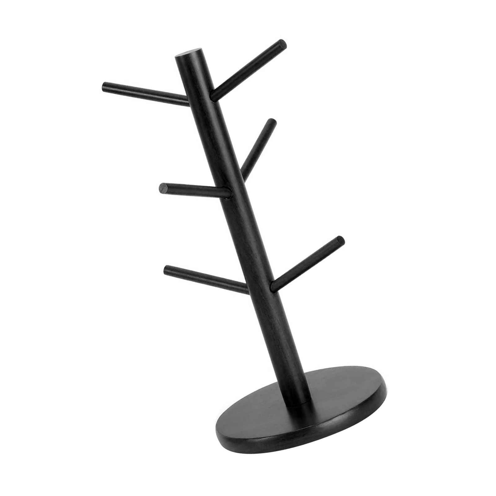 Mug Holder Tree with 6 Hooks Space Saving Multifunctional Coffee Cup Holder view 9