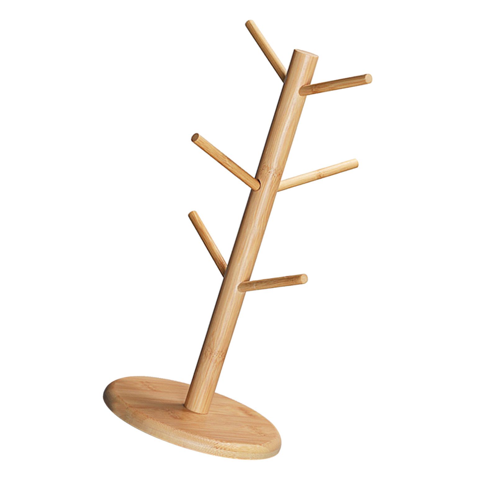 Mug Holder Tree with 6 Hooks Space Saving Multifunctional Coffee Cup Holder
