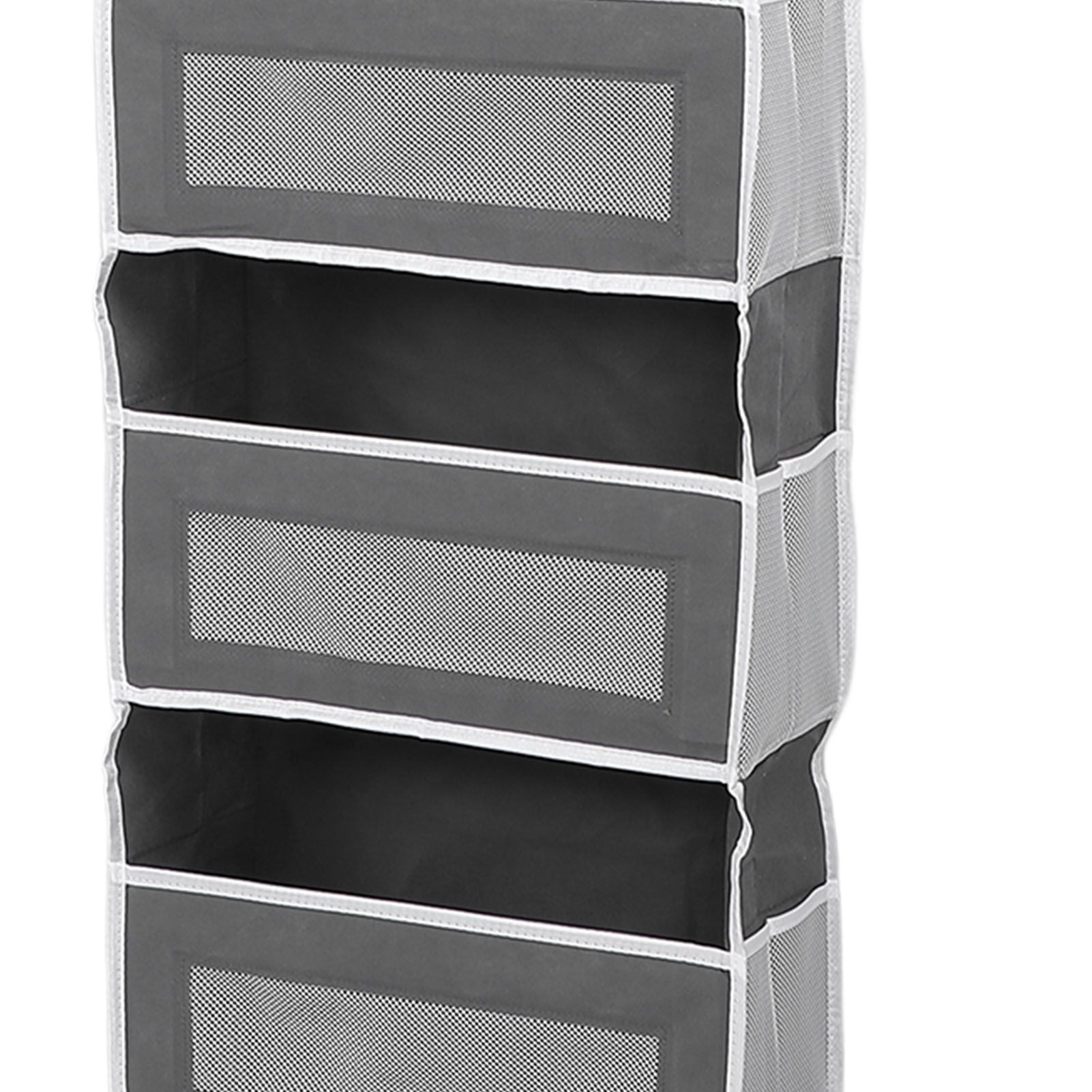 5 Shelf Hanging Closet Organizer Non Woven Fabric Over The Door Storage Bags view 5