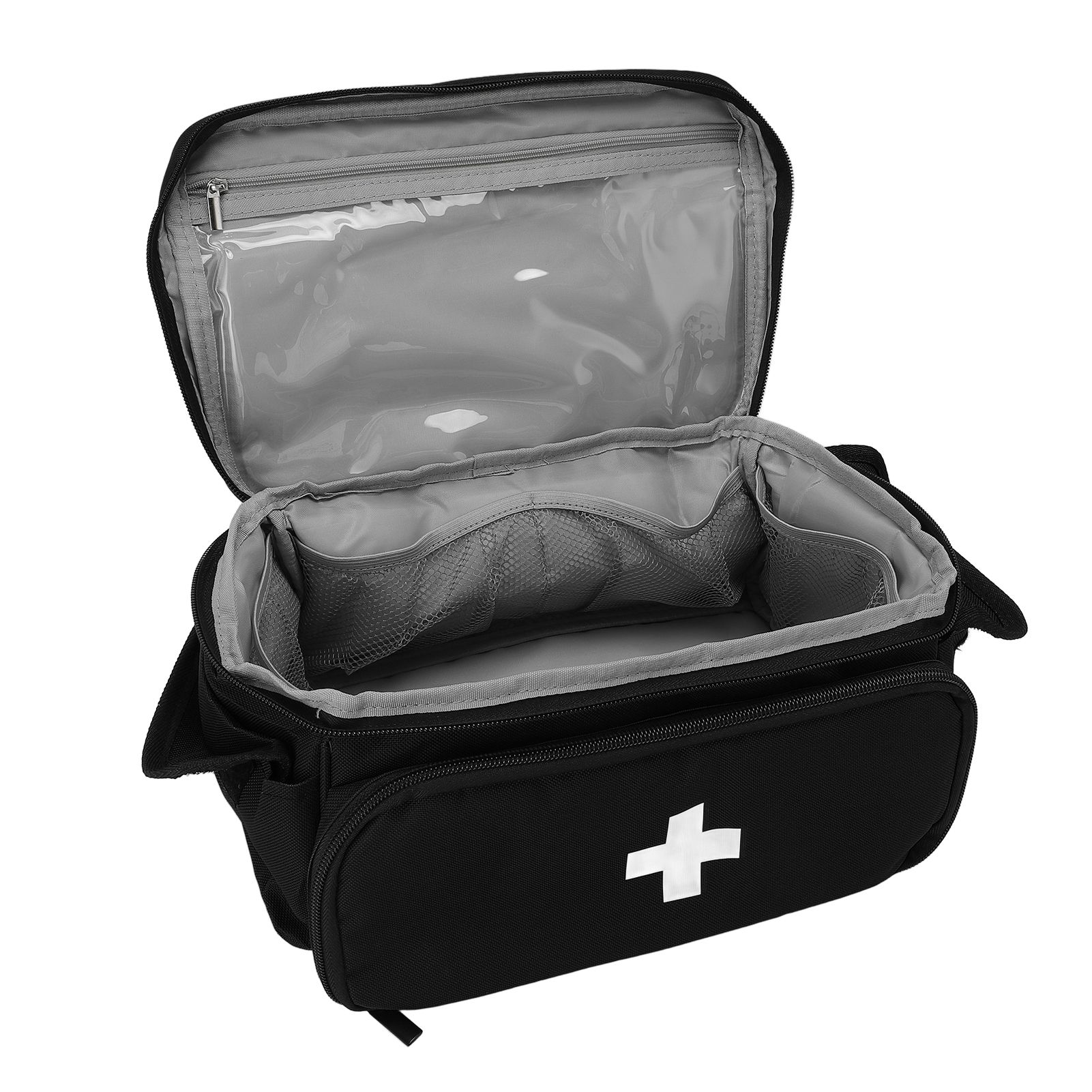 Medication Storage Bag with Double Direction Zipper Large Capacity Water — image 1
