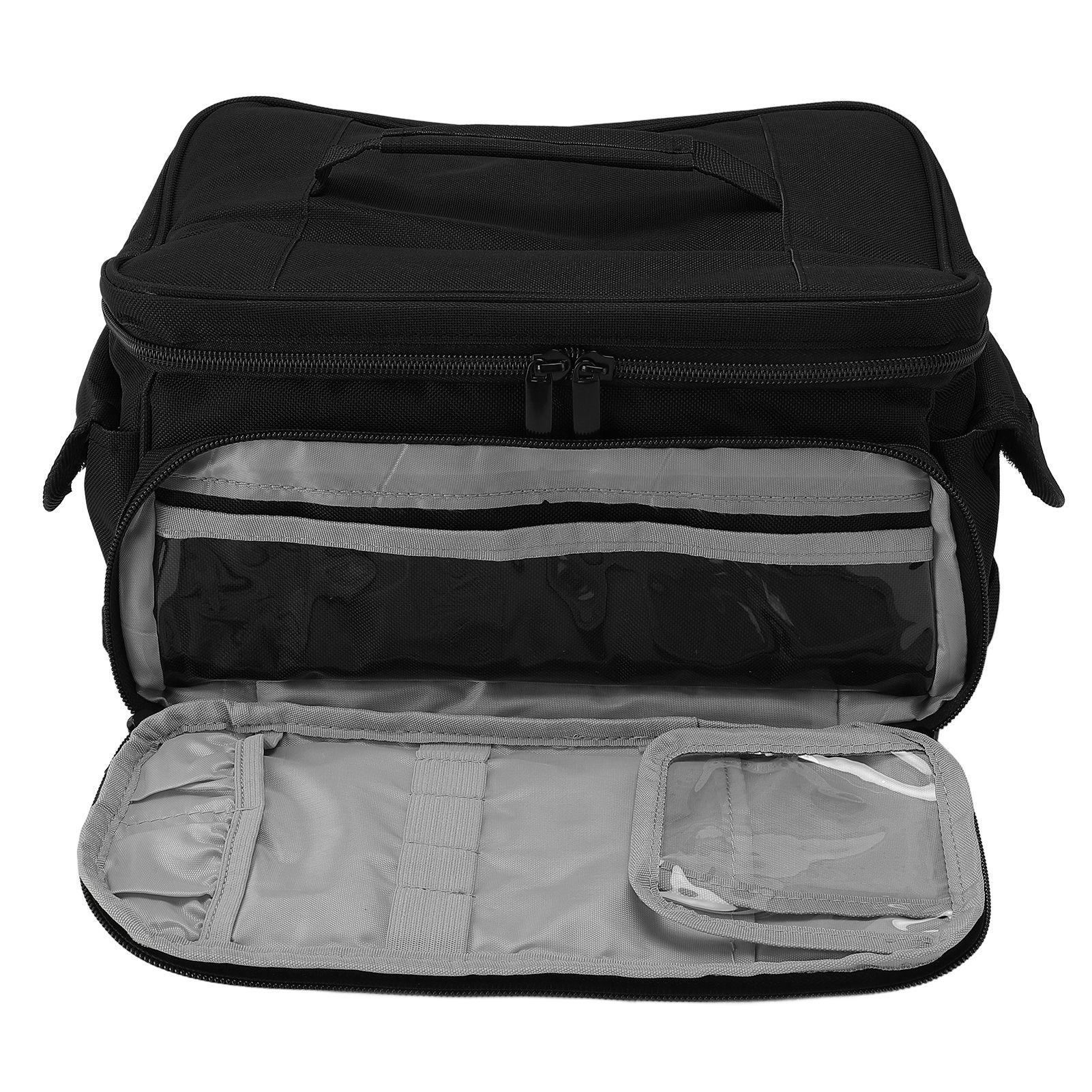 Medication Storage Bag with Double Direction Zipper Large Capacity Water view 4