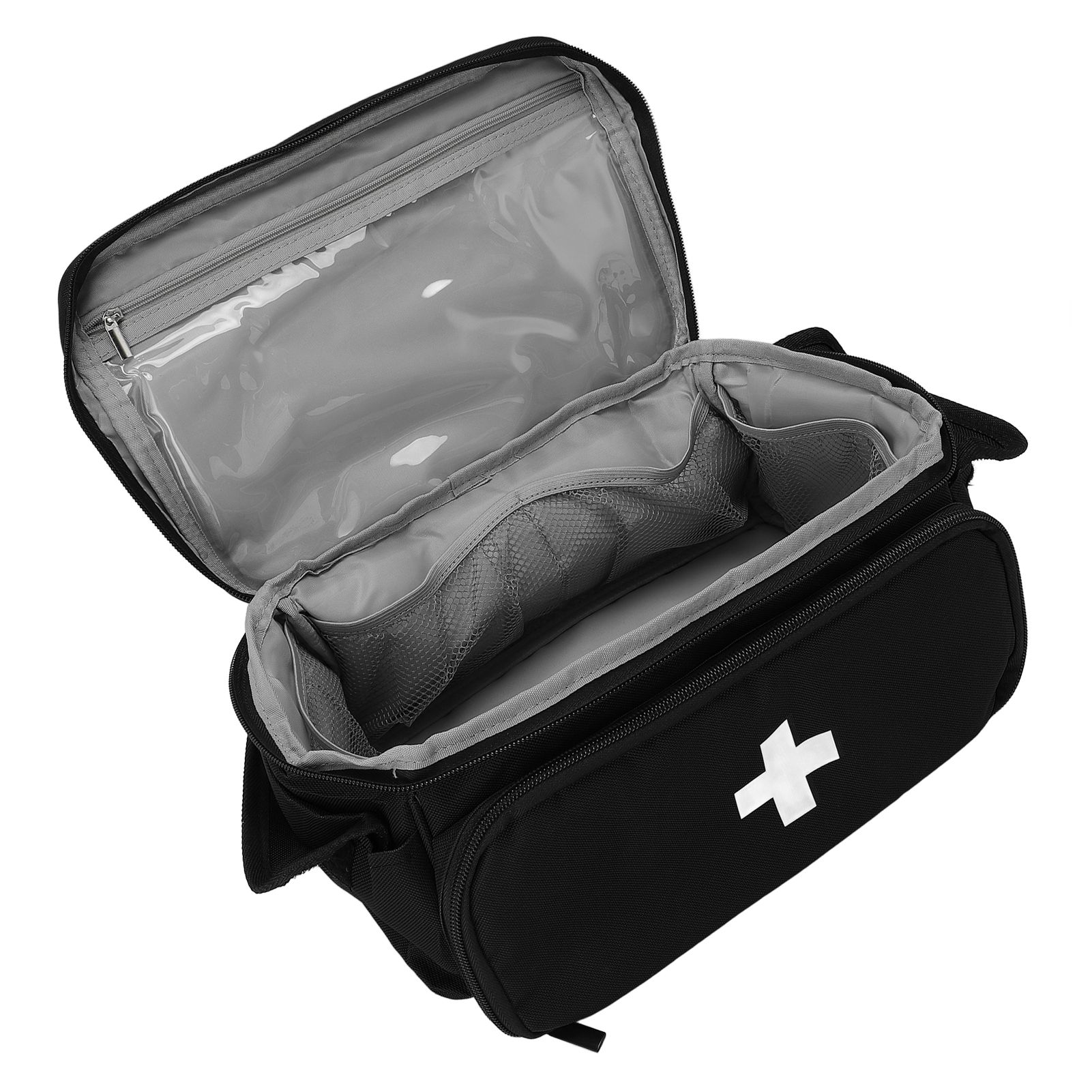 Medication Storage Bag with Double Direction Zipper Large Capacity Water view 7