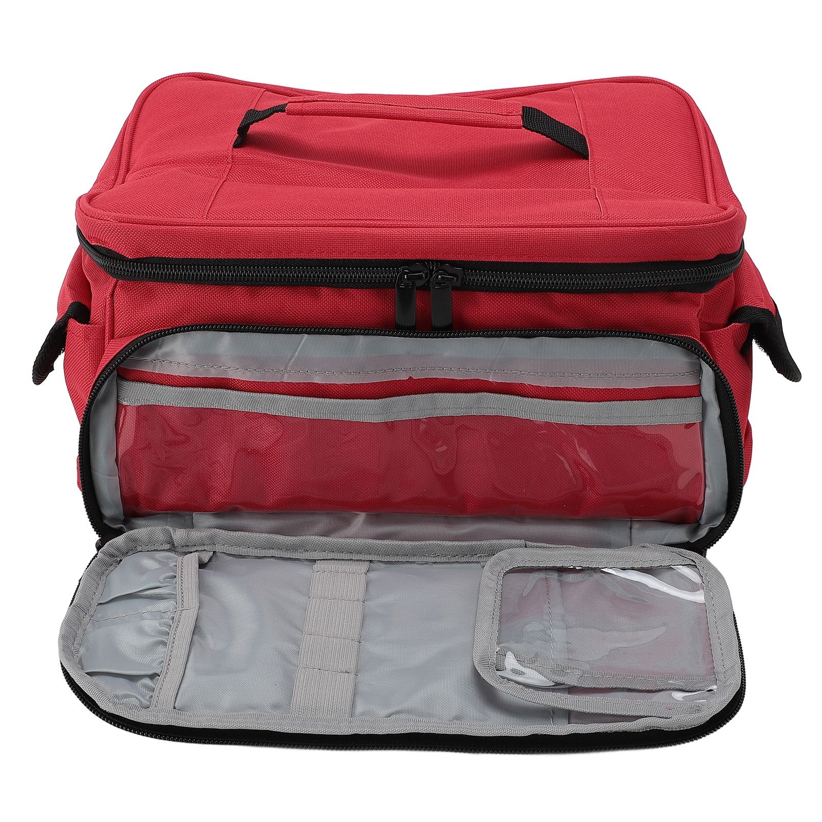 Medication Storage Bag with Double Direction Zipper Large Capacity Water view 4