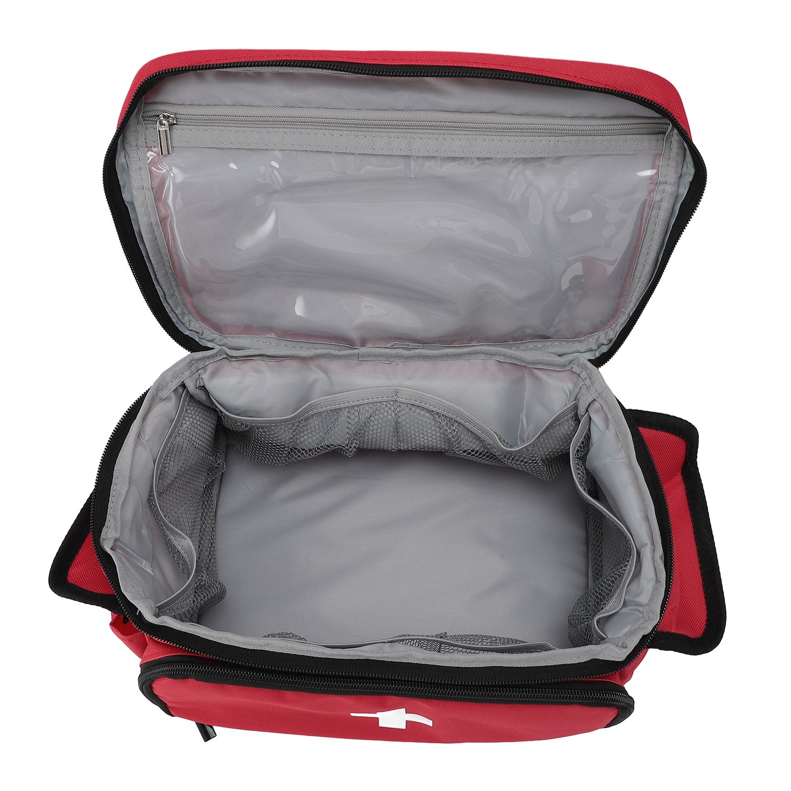 Medication Storage Bag with Double Direction Zipper Large Capacity Water view 12
