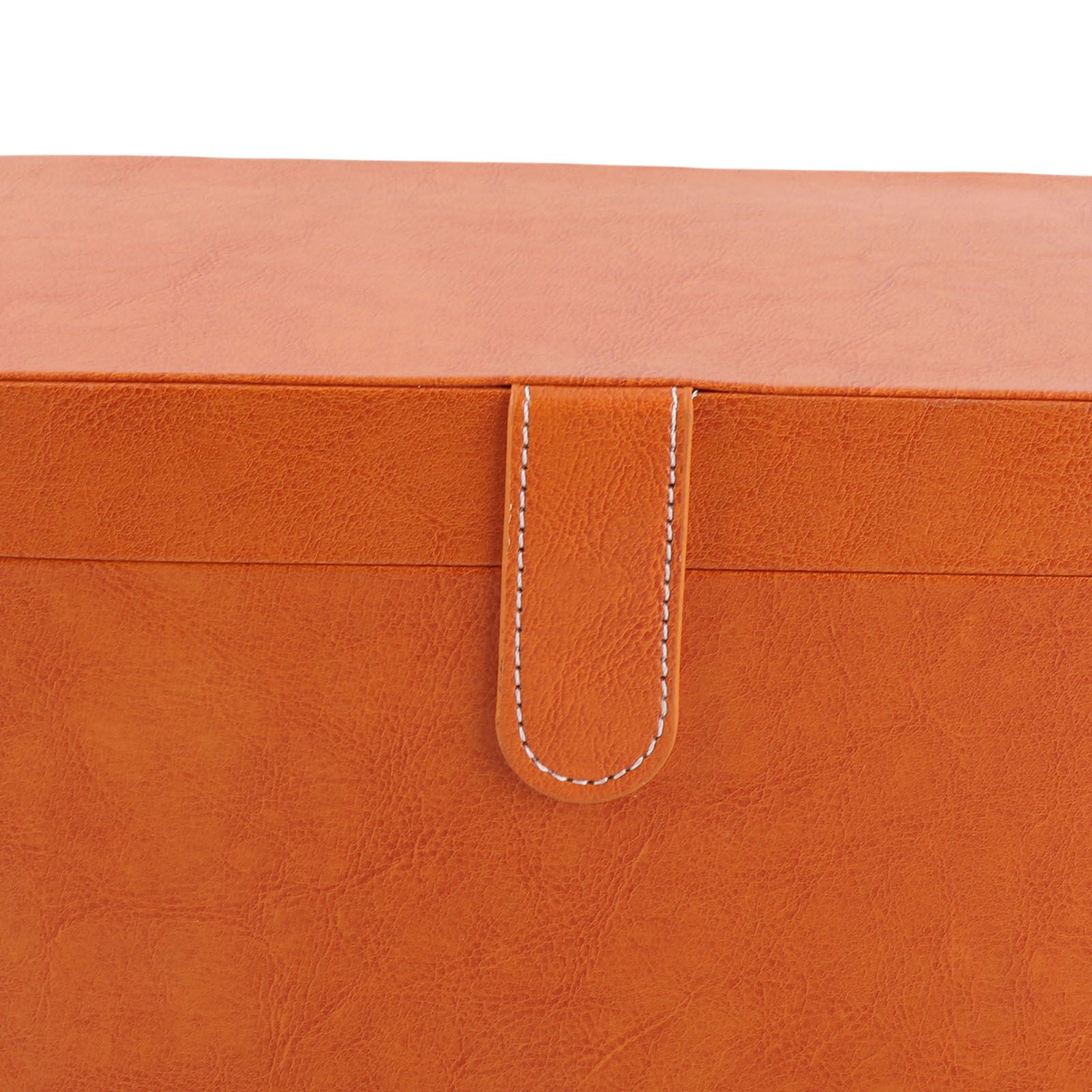 Hair Styling Tool Storage Bag Splash Proof Scratch Proof PU Leather Portable view 2