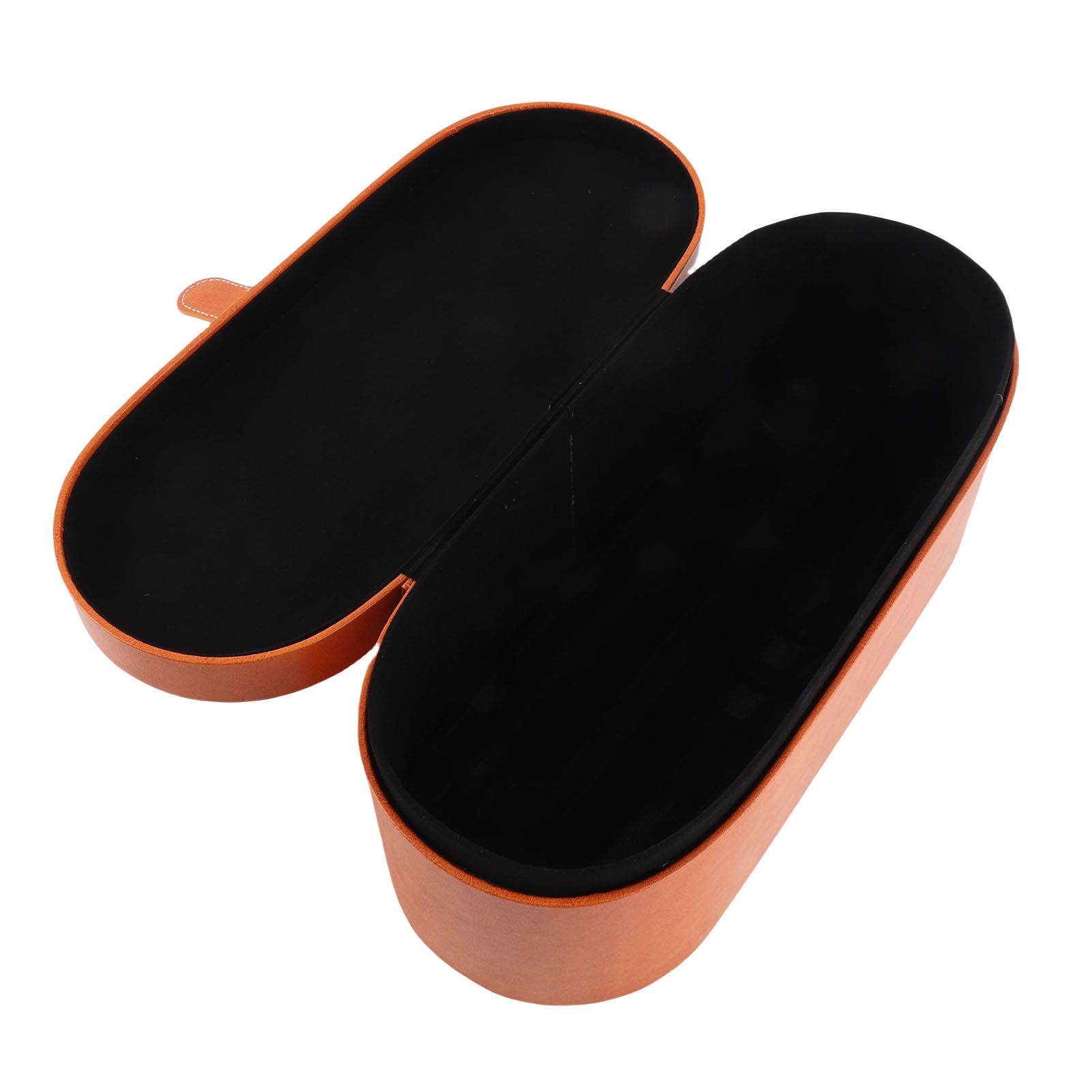 Hair Styling Tool Storage Bag Splash Proof Scratch Proof PU Leather Portable view 4