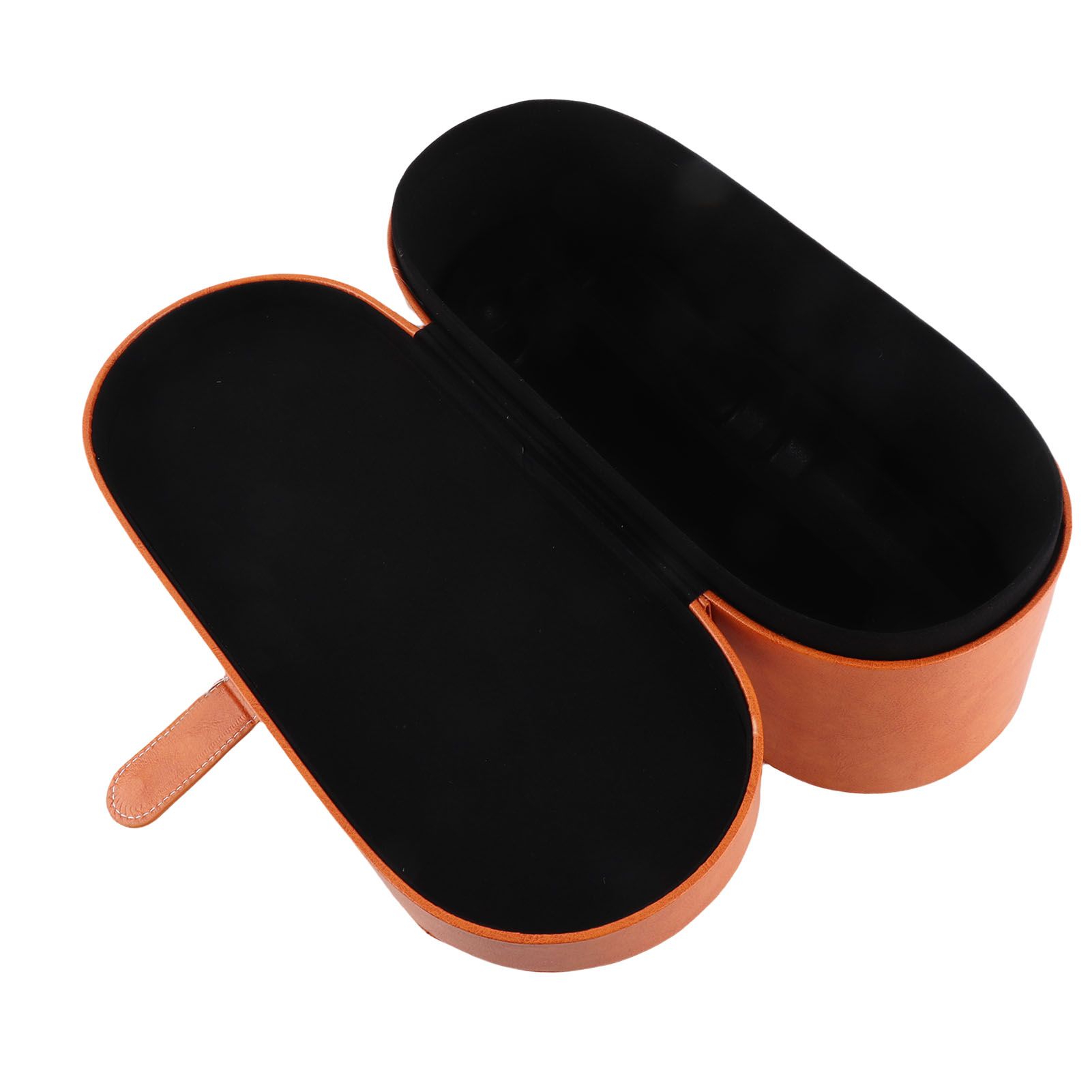 Hair Styling Tool Storage Bag Splash Proof Scratch Proof PU Leather Portable view 6