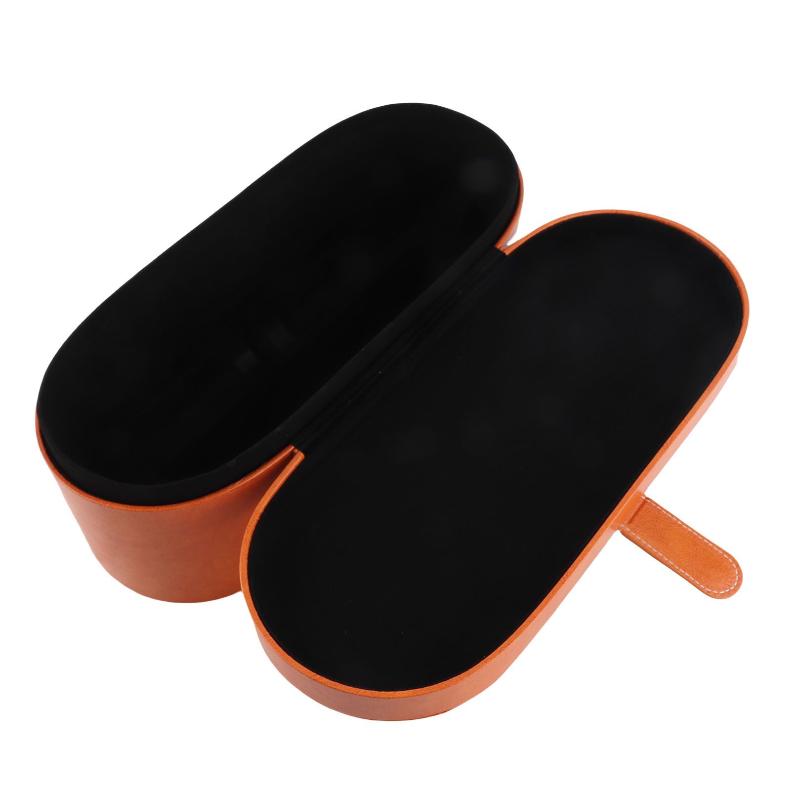 Hair Styling Tool Storage Bag Splash Proof Scratch Proof PU Leather Portable view 8