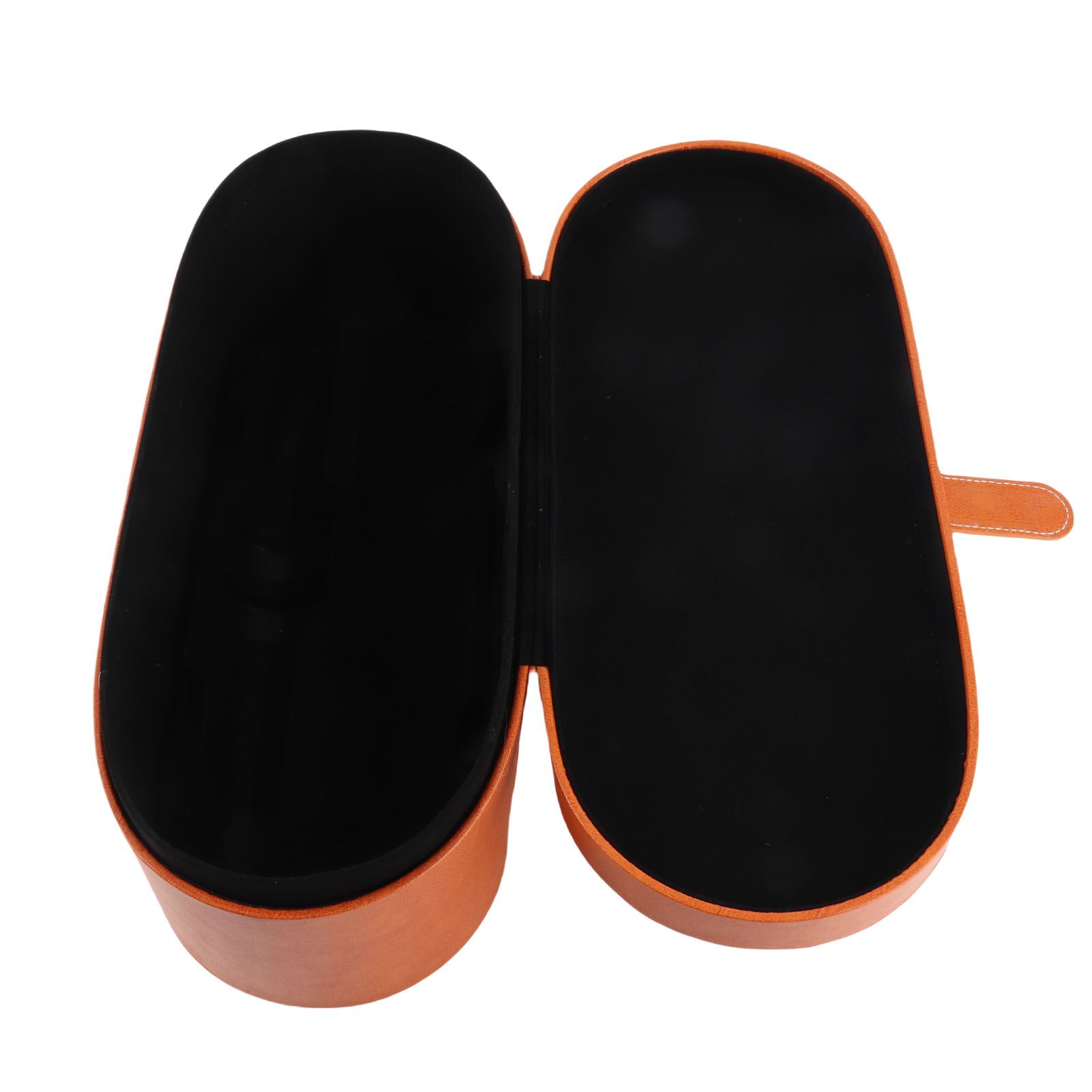 Hair Styling Tool Storage Bag Splash Proof Scratch Proof PU Leather Portable view 9