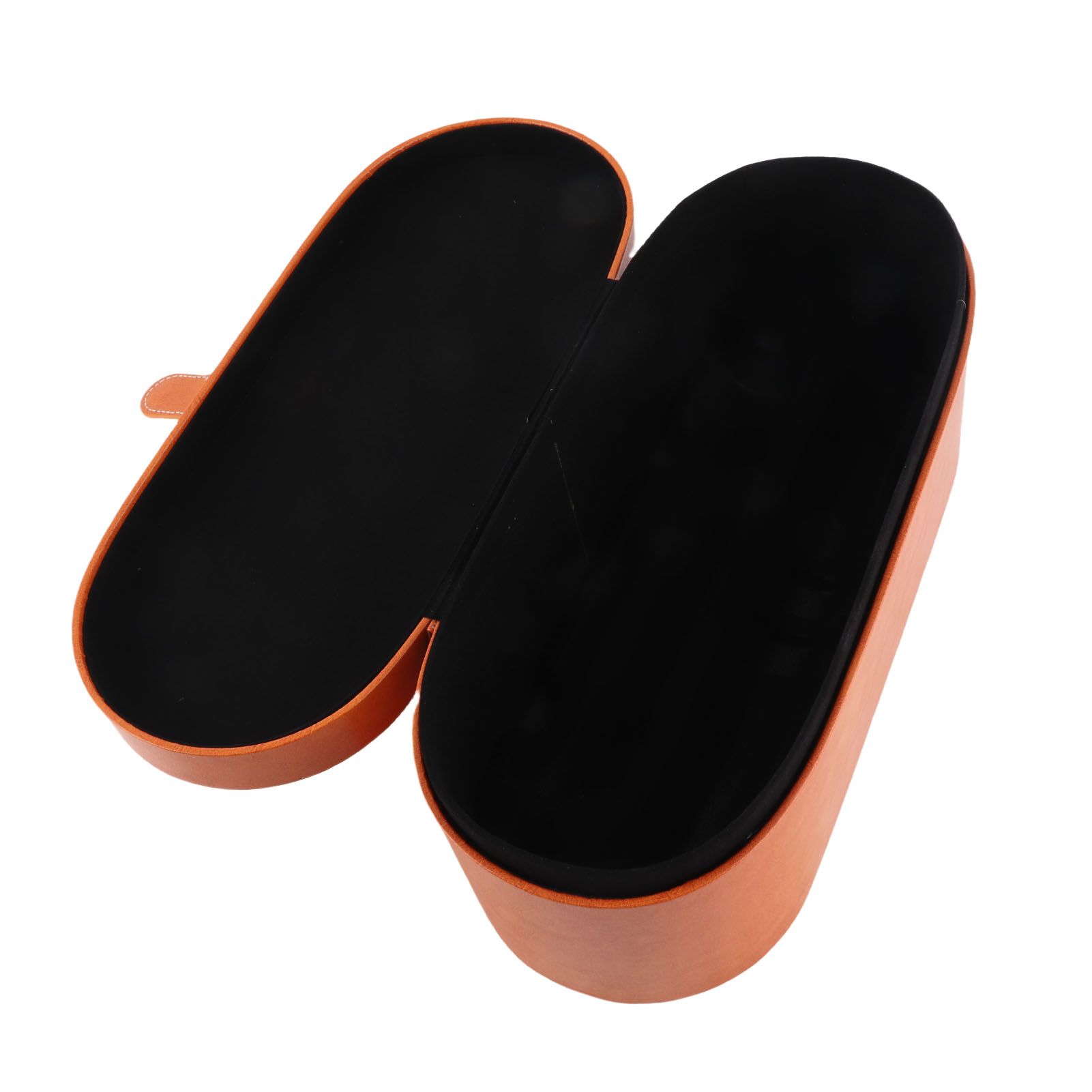 Hair Styling Tool Storage Bag Splash Proof Scratch Proof PU Leather Portable view 12