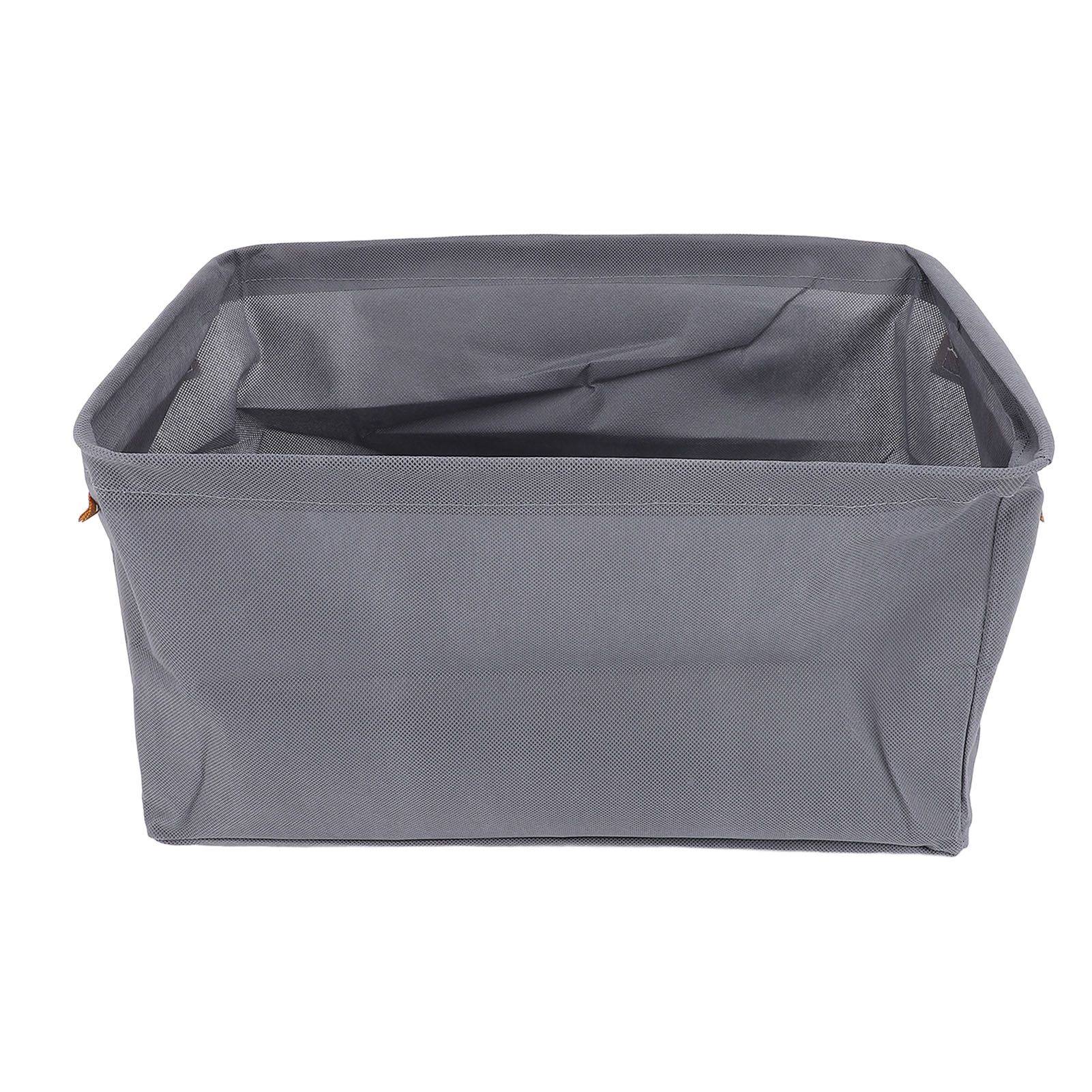 6 Pcs Clothes Storage Box Thickened Fabric Foldable Storage Bin Clothing view 6