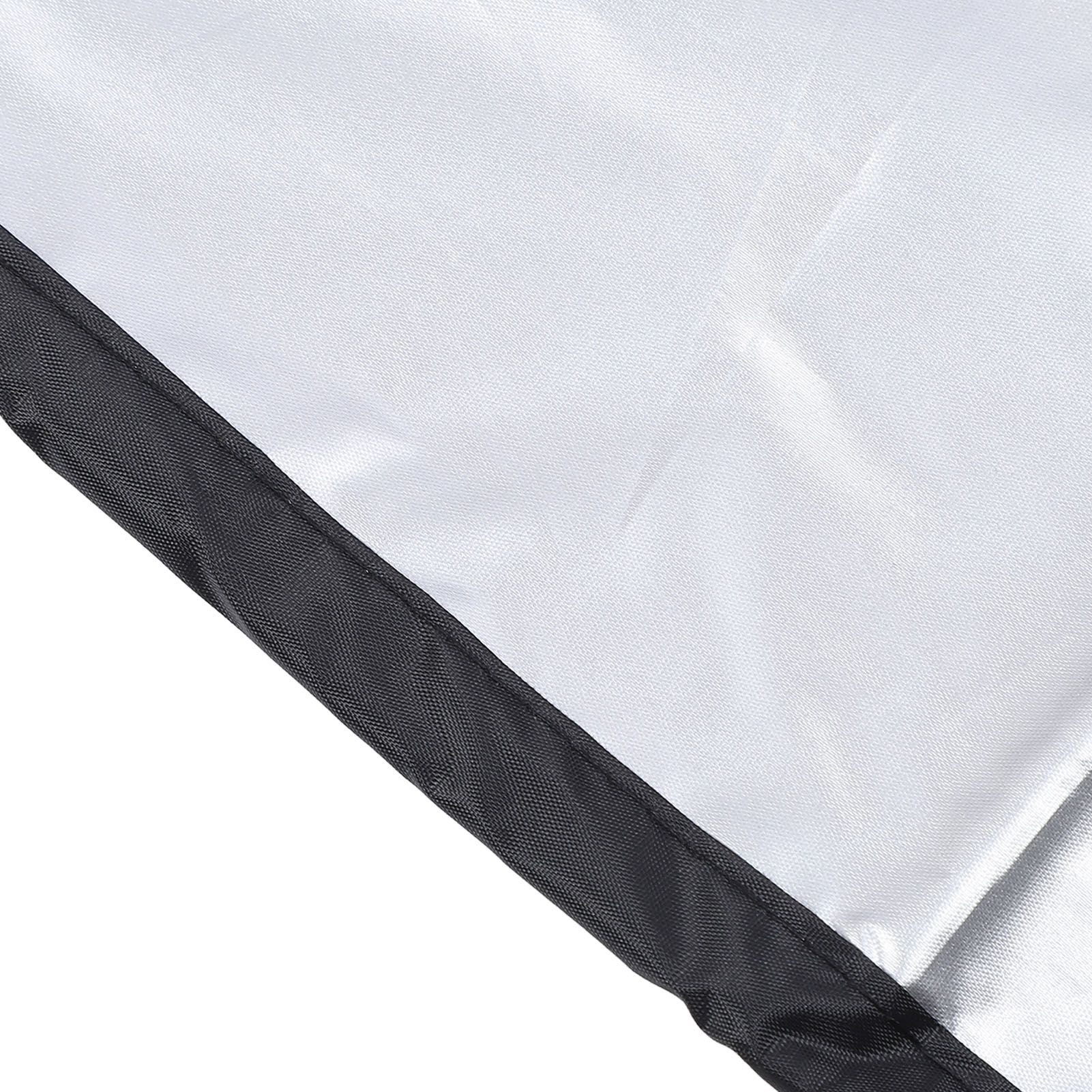 Patio Furniture Cover Black Round 210D Oxford Cloth Dust Proof Anti Fading UV view 2