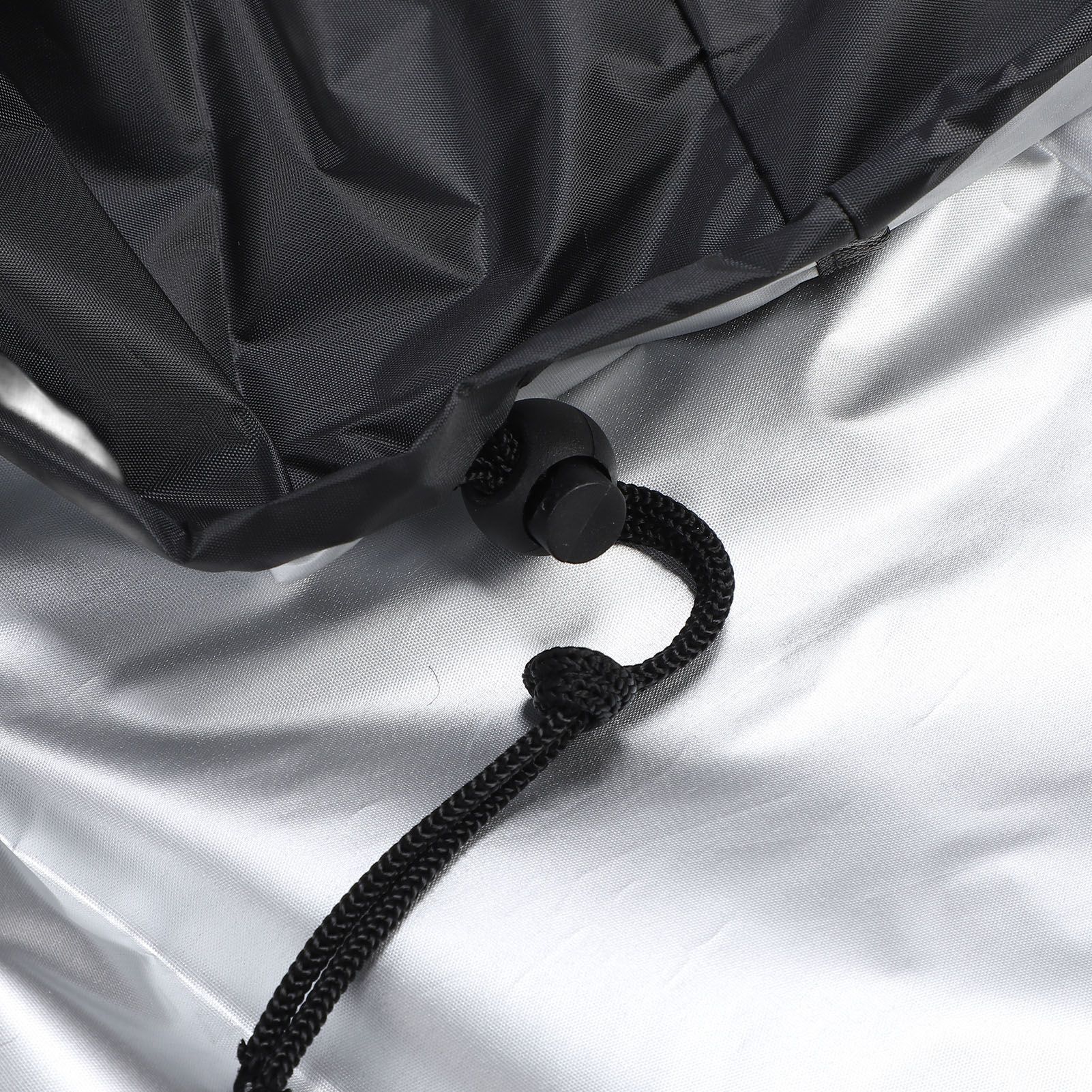Patio Furniture Cover Black Round 210D Oxford Cloth Dust Proof Anti Fading UV view 5