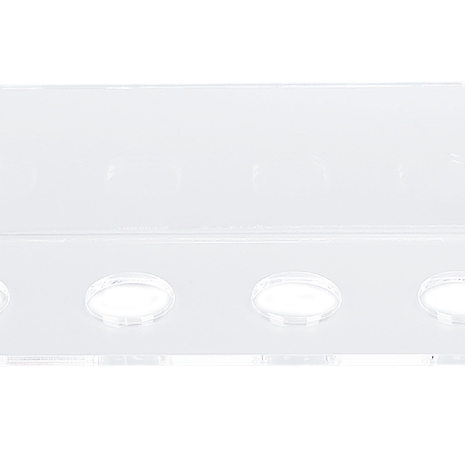 Acrylic Pool Cue Wall Rack Transparent Space Saving Billiard Cue Stick Wall view 5