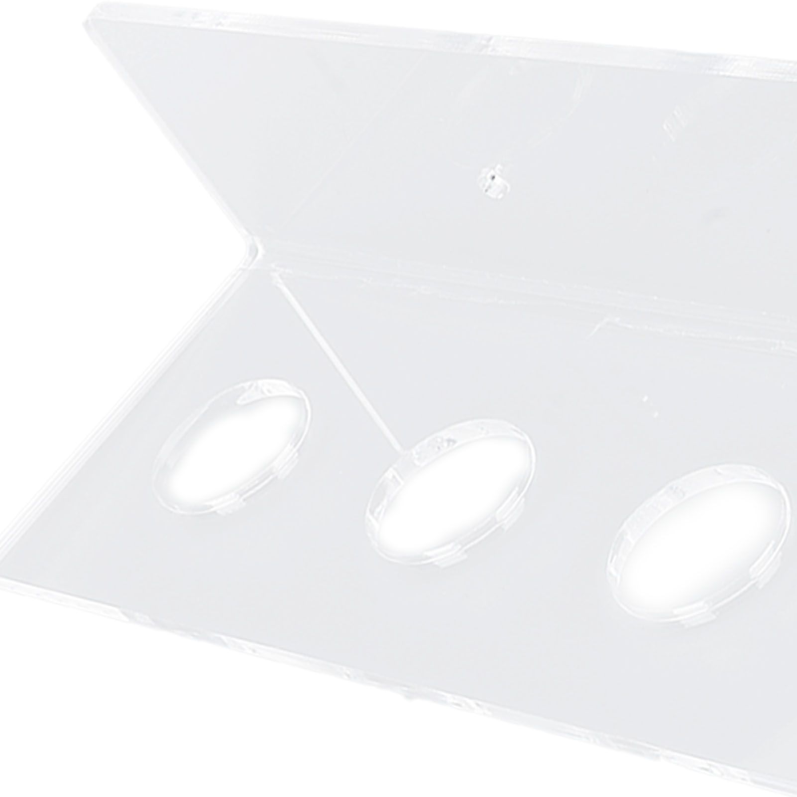 Acrylic Pool Cue Wall Rack Transparent Space Saving Billiard Cue Stick Wall view 7