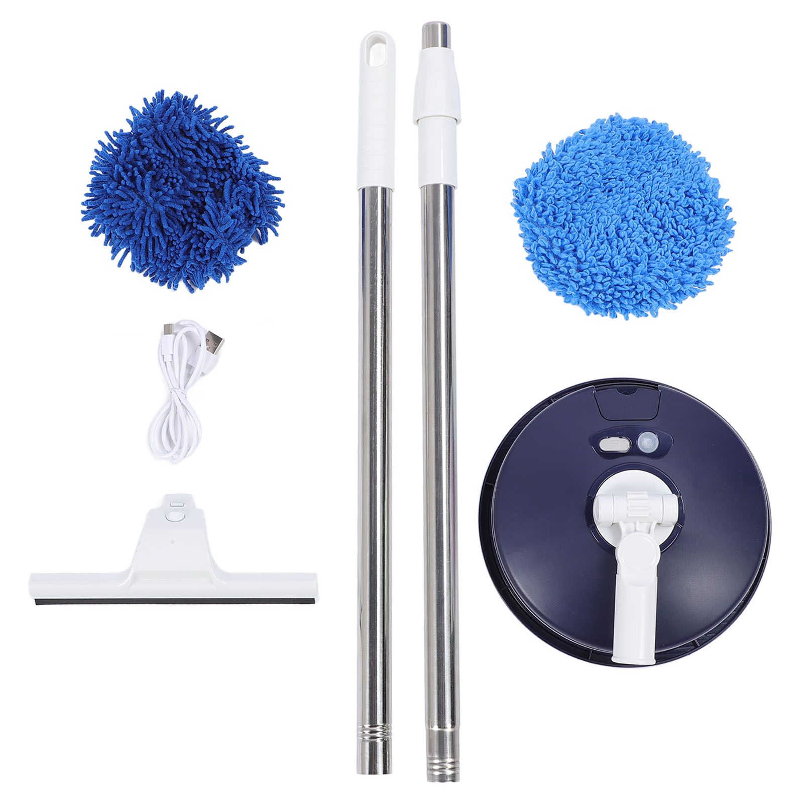 Electric Car Cleaning Brush Rotating Car Wash Brush Mop Cleaning Tool view 3