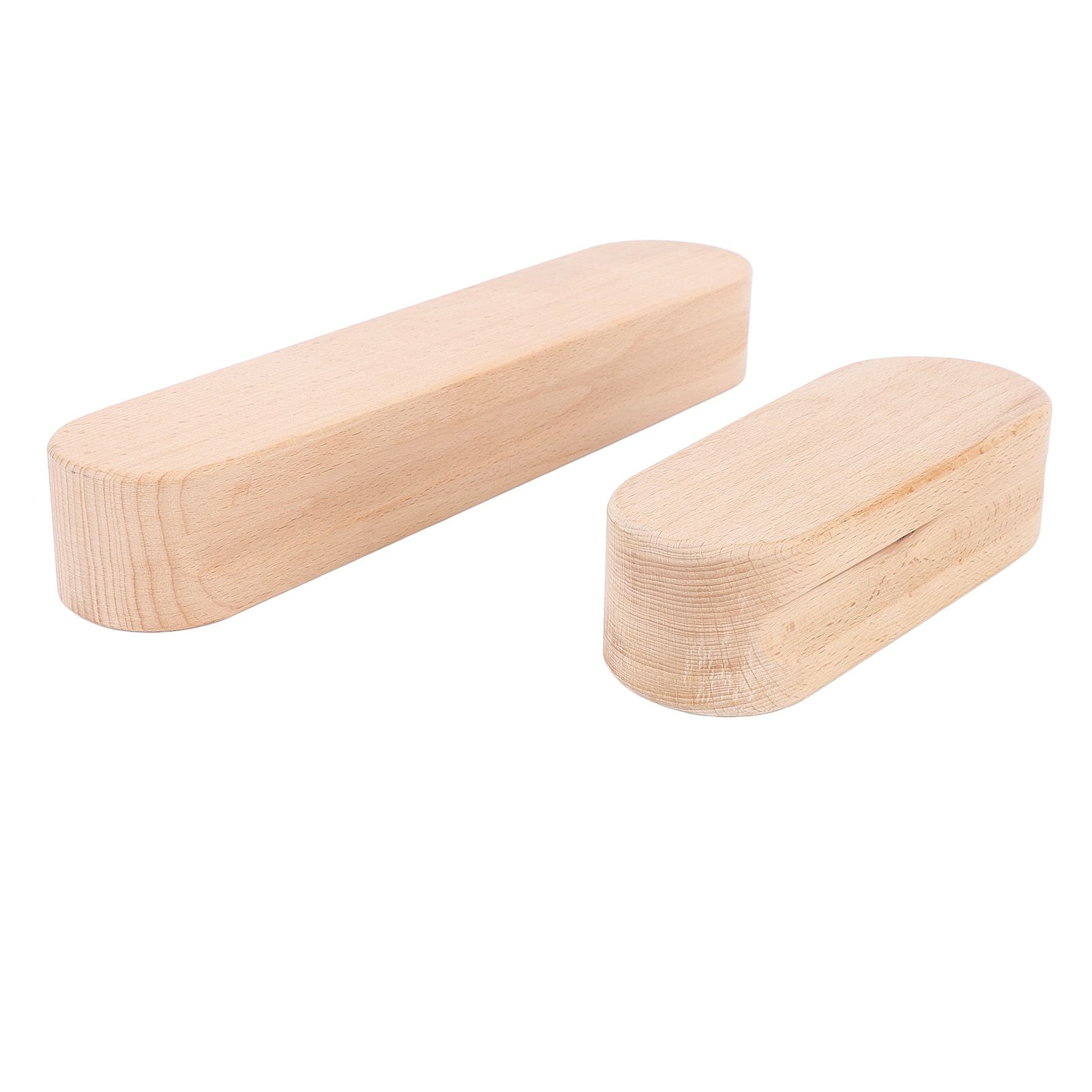 2Pcs Tailor Clappers 7in 12in Double Side Grooved Wood Clappers Sewing Tools view 3