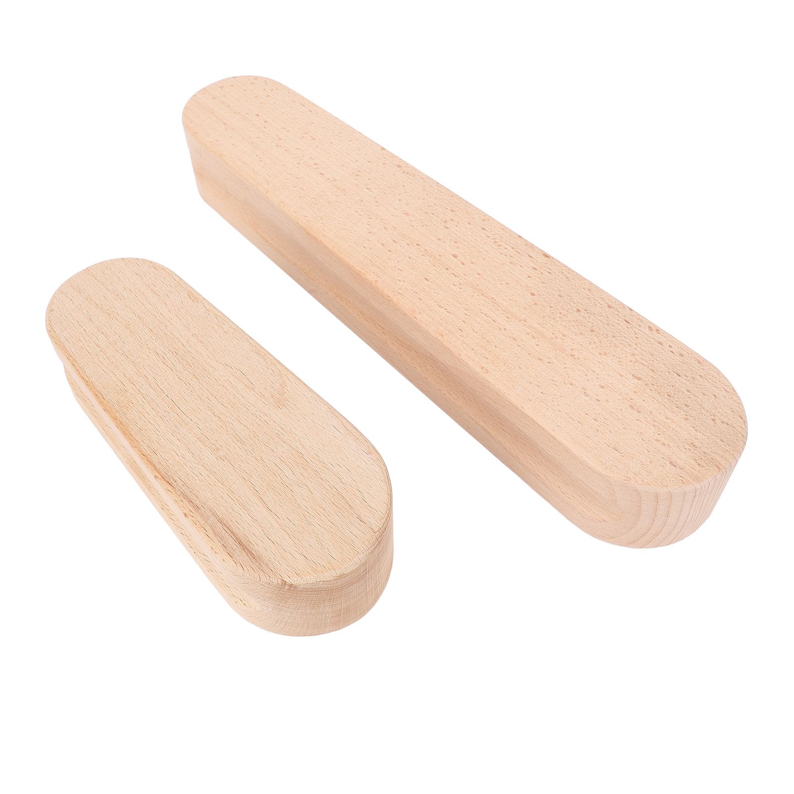 2Pcs Tailor Clappers 7in 12in Double Side Grooved Wood Clappers Sewing Tools view 4
