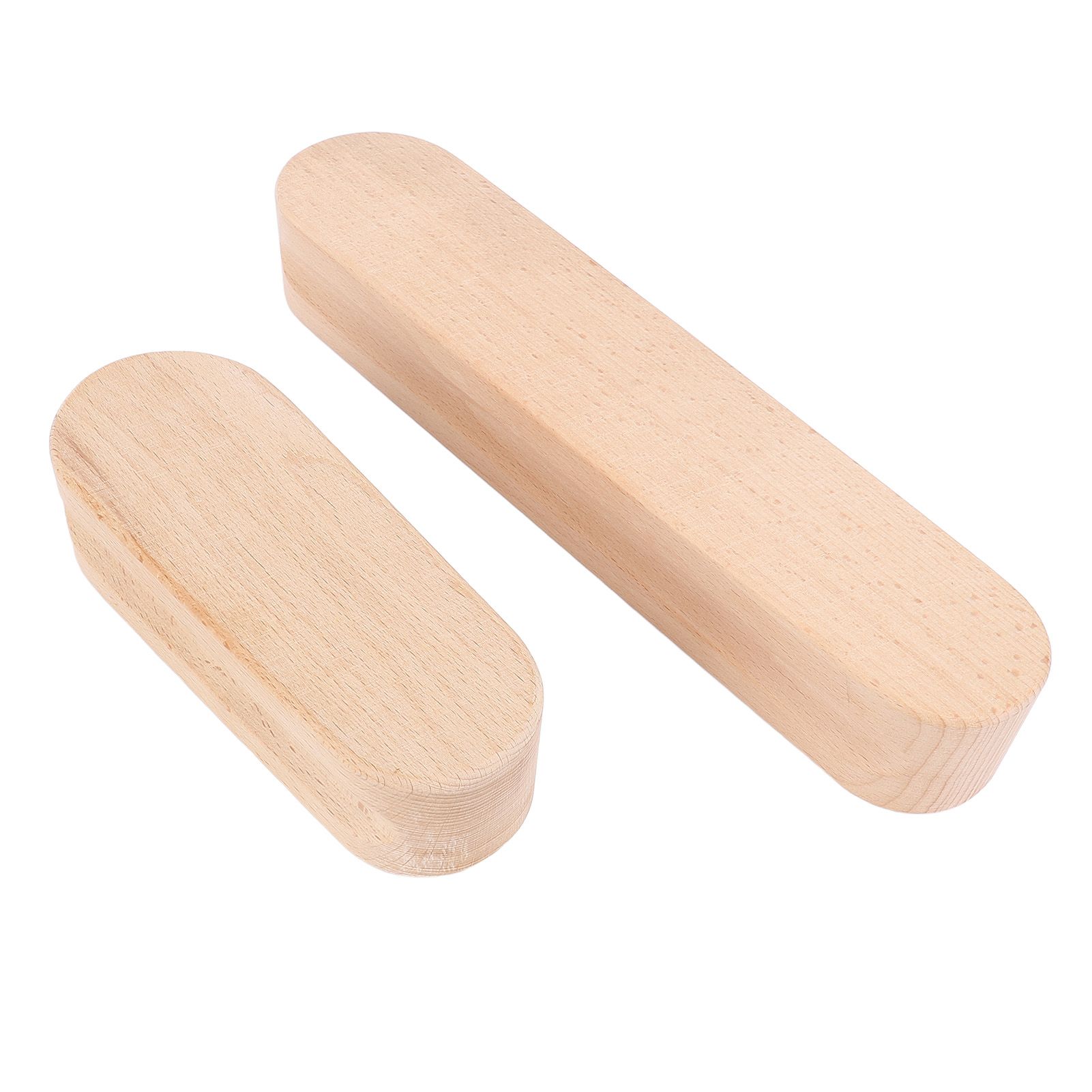 2Pcs Tailor Clappers 7in 12in Double Side Grooved Wood Clappers Sewing Tools view 5