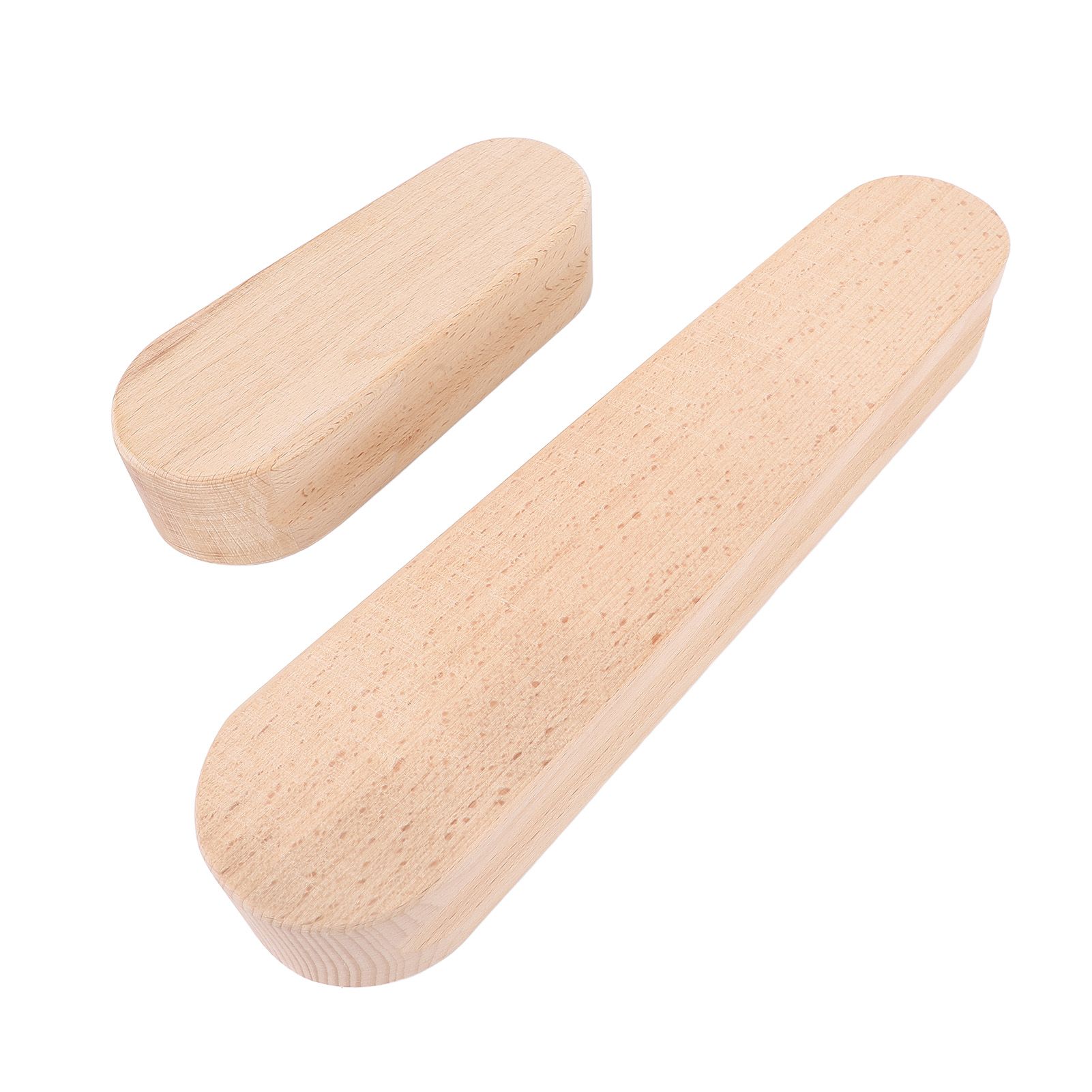 2Pcs Tailor Clappers 7in 12in Double Side Grooved Wood Clappers Sewing Tools view 6
