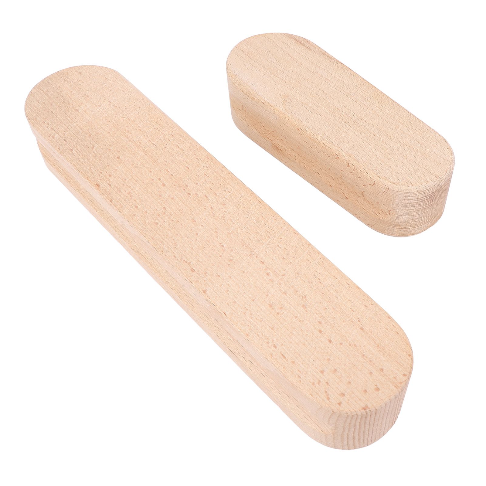 2Pcs Tailor Clappers 7in 12in Double Side Grooved Wood Clappers Sewing Tools view 8