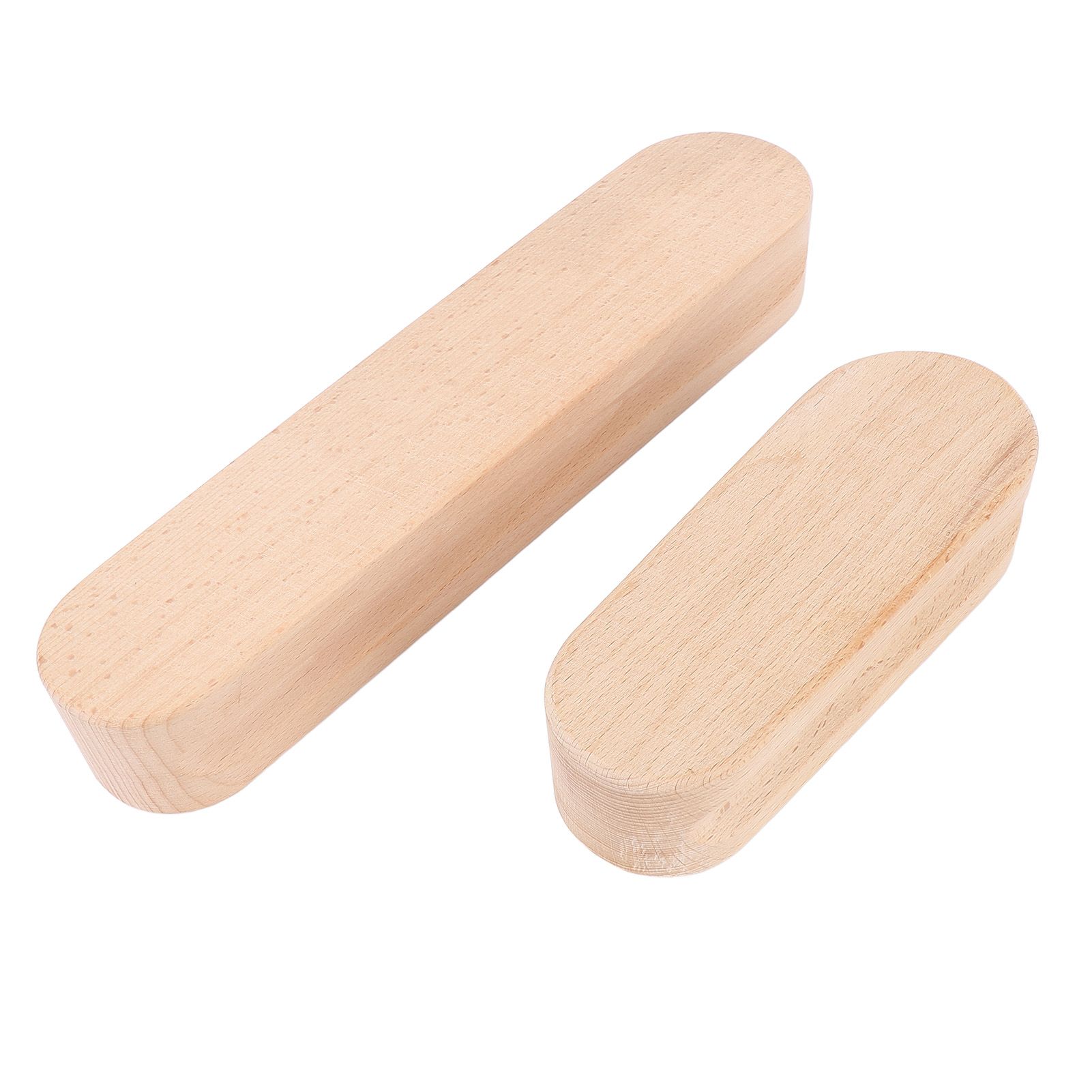 2Pcs Tailor Clappers 7in 12in Double Side Grooved Wood Clappers Sewing Tools view 9
