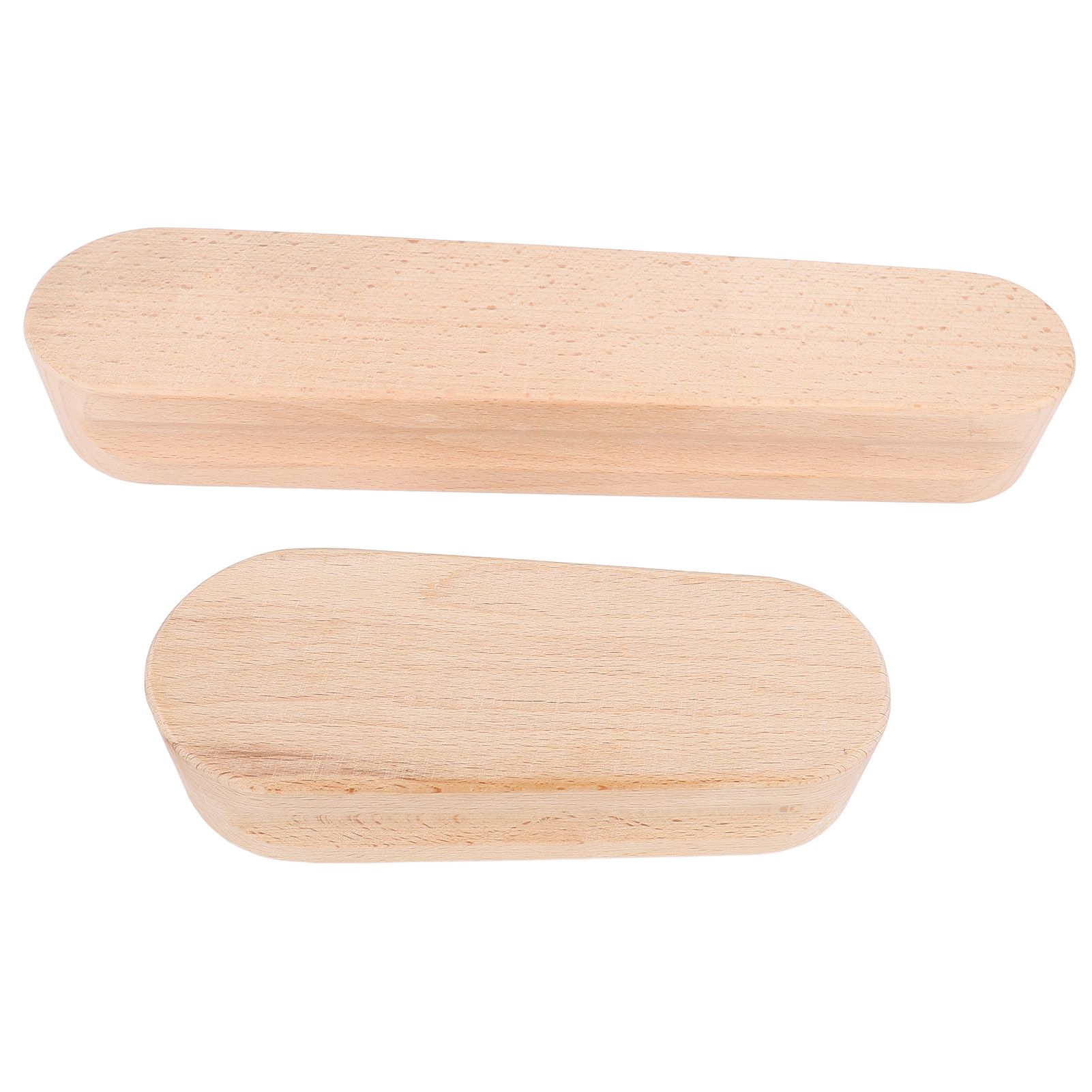 2Pcs Tailor Clappers 7in 12in Double Side Grooved Wood Clappers Sewing Tools view 12