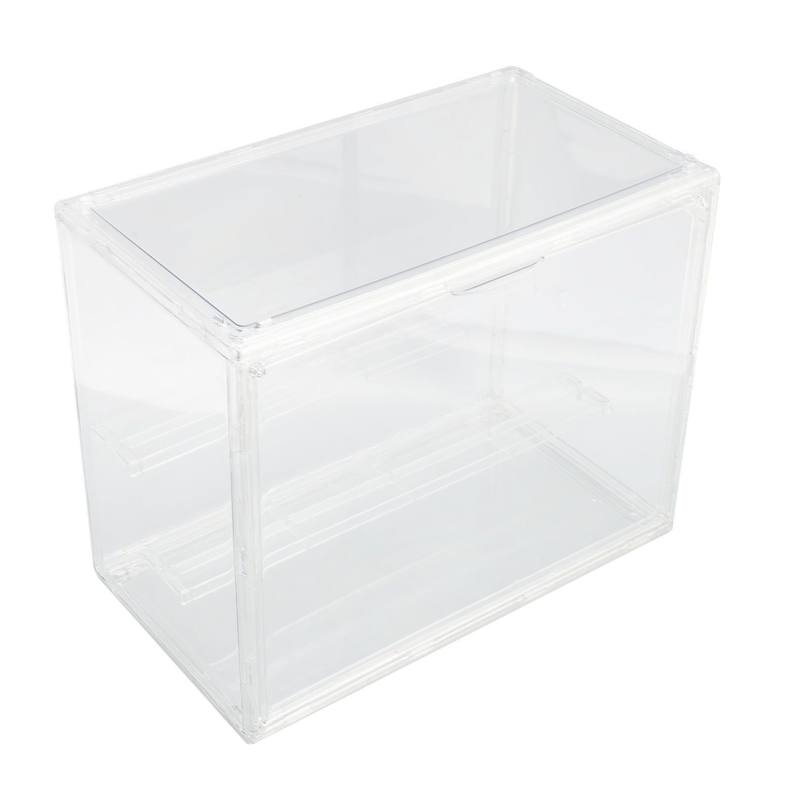 Clear Display Case for Miniature Figures PET Stackable Display Box with view 4