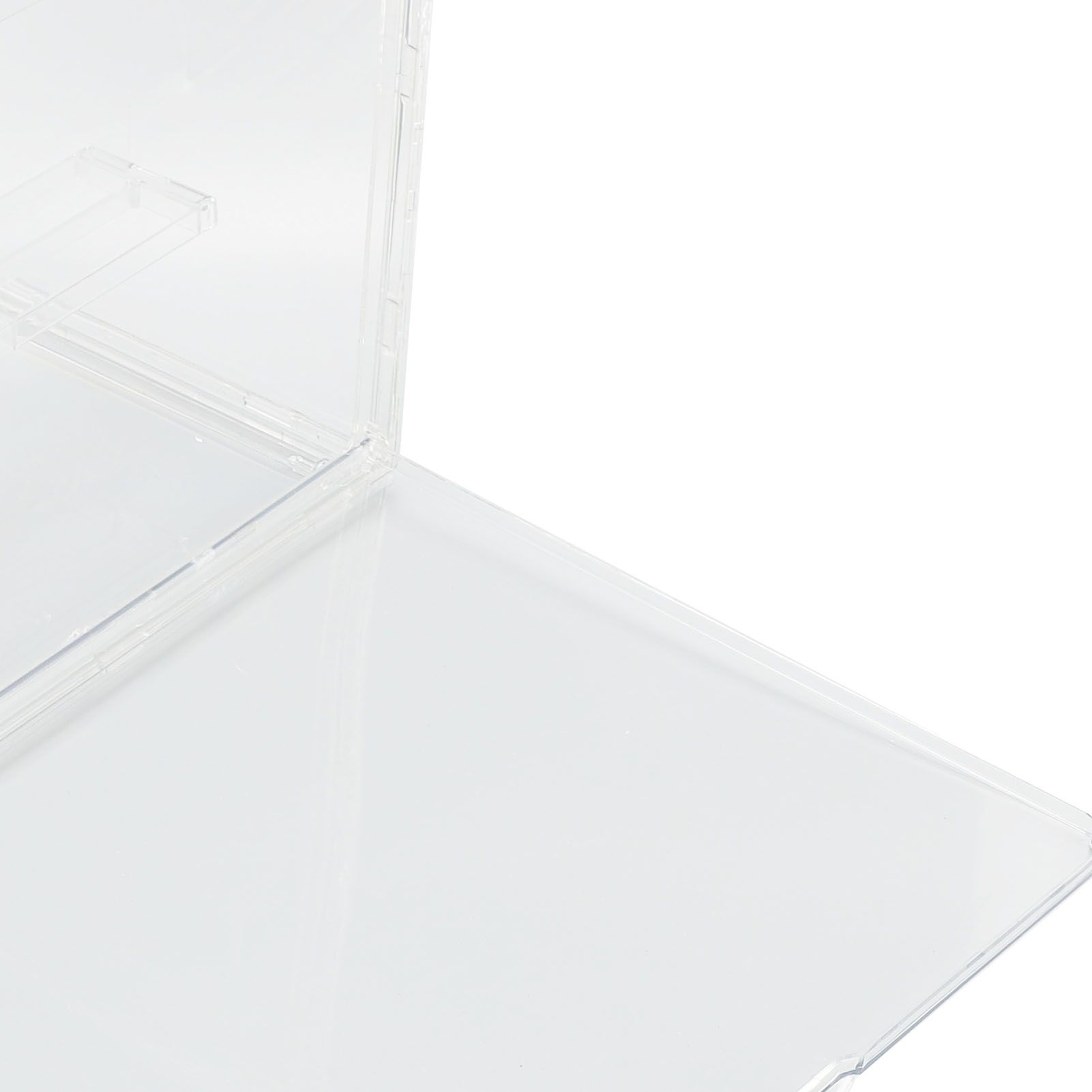 Clear Display Case for Miniature Figures PET Stackable Display Box with view 5