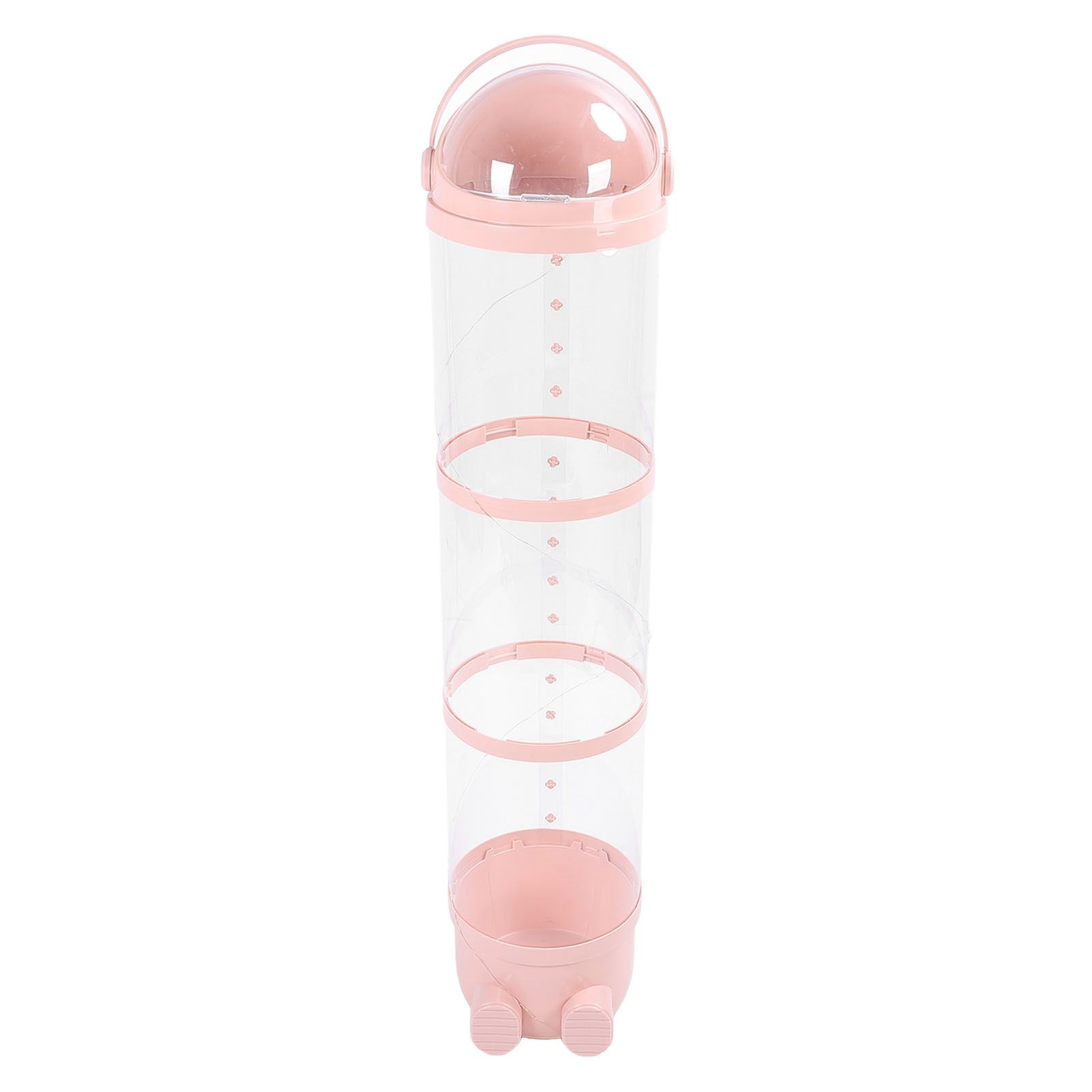 Clear Stuffed Animal Storage Tube with Light Large Capacity Transparent Kids