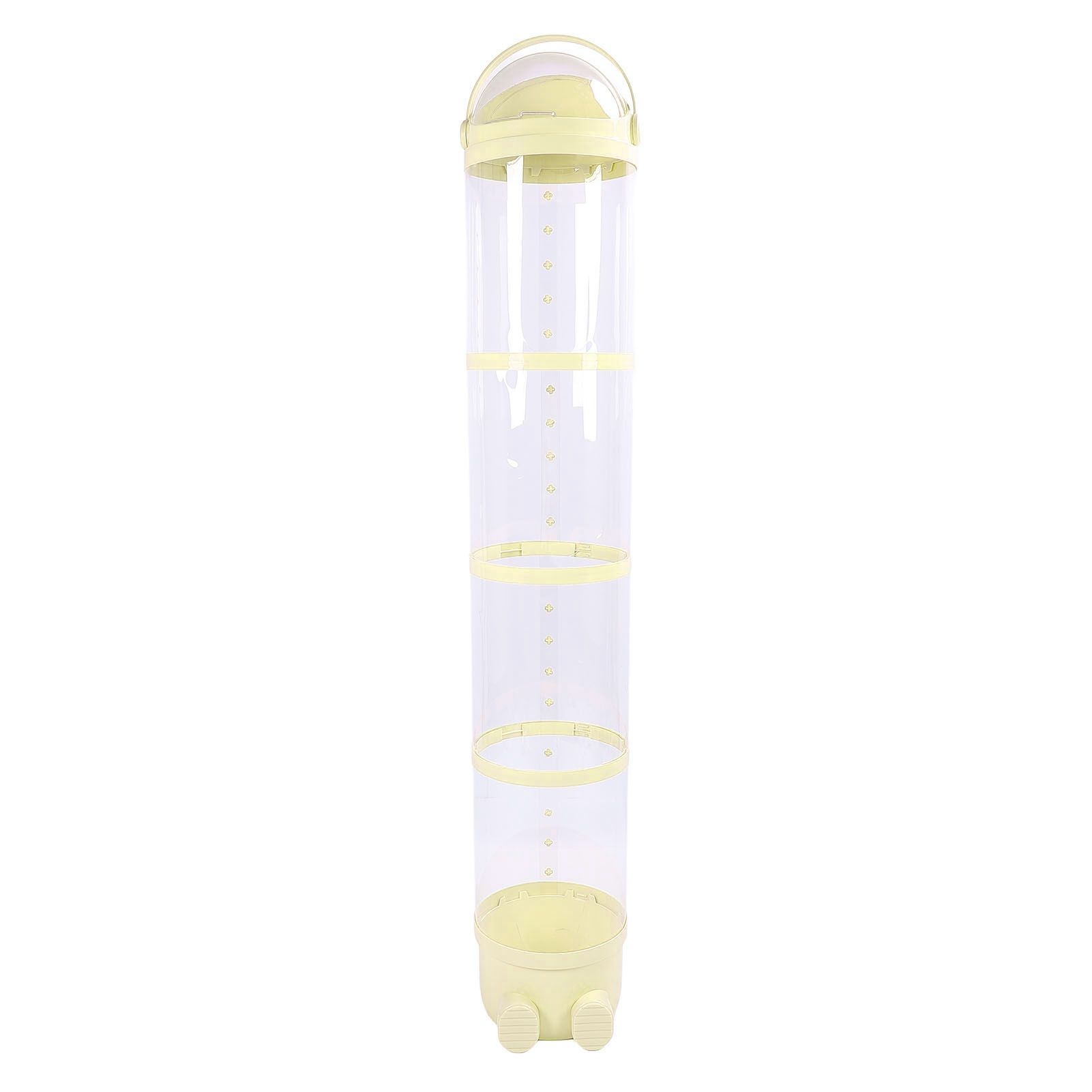 Stuffed Animal Storage Tube 162cm Adjustable Light Transparent Plush Toy view 3