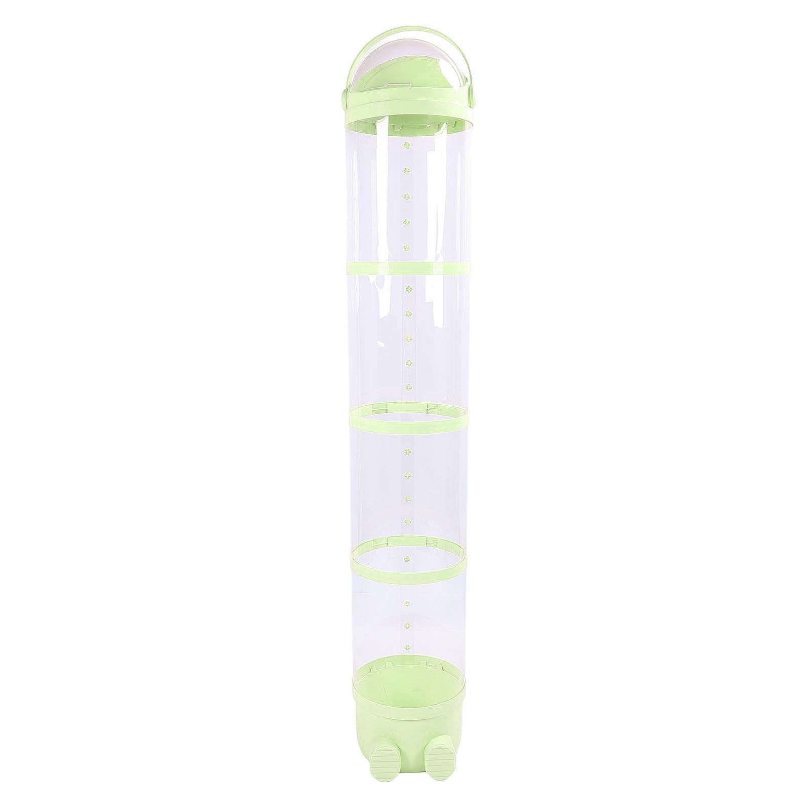 Stuffed Animal Storage Tube 162cm Adjustable Light Transparent Plush Toy view 3