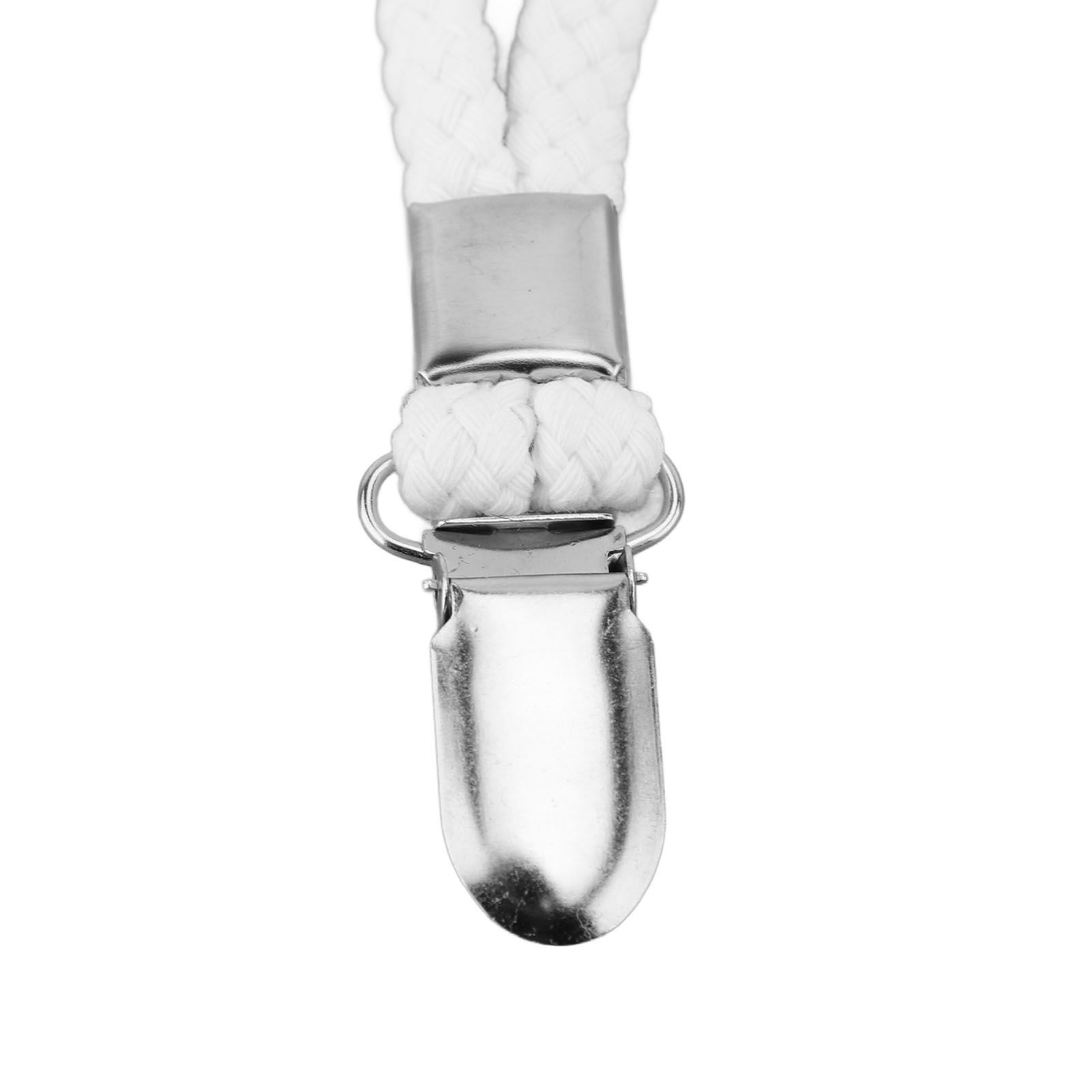 6PCS Towel Hanging Clips Cotton Loop Stainless Steel Towel Hook Holder Hanger view 2