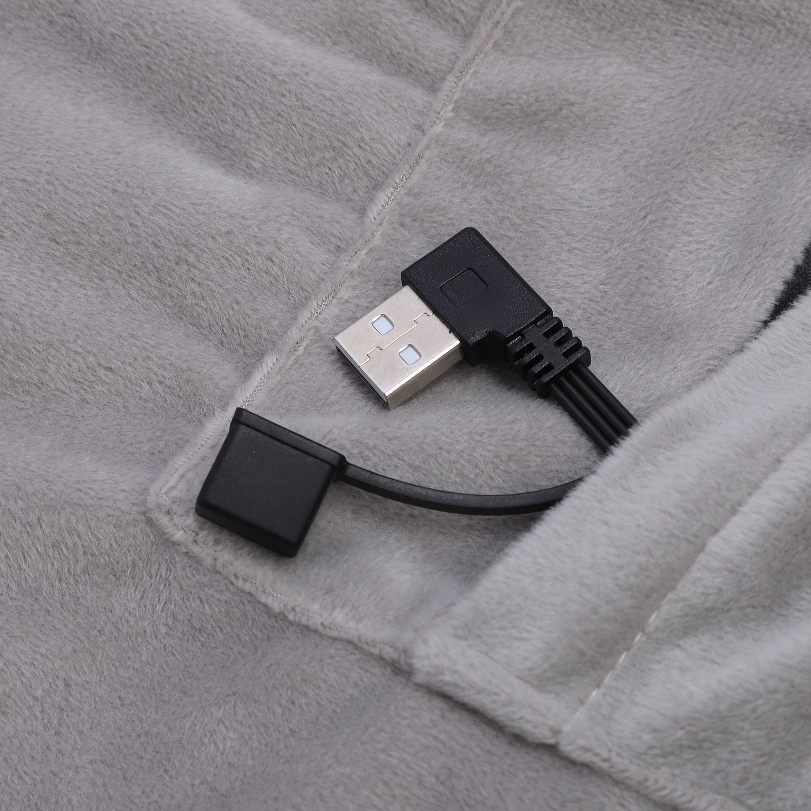 Heated Blanket Beige Overheating Prevention Auto Power Off Washable Fast view 2