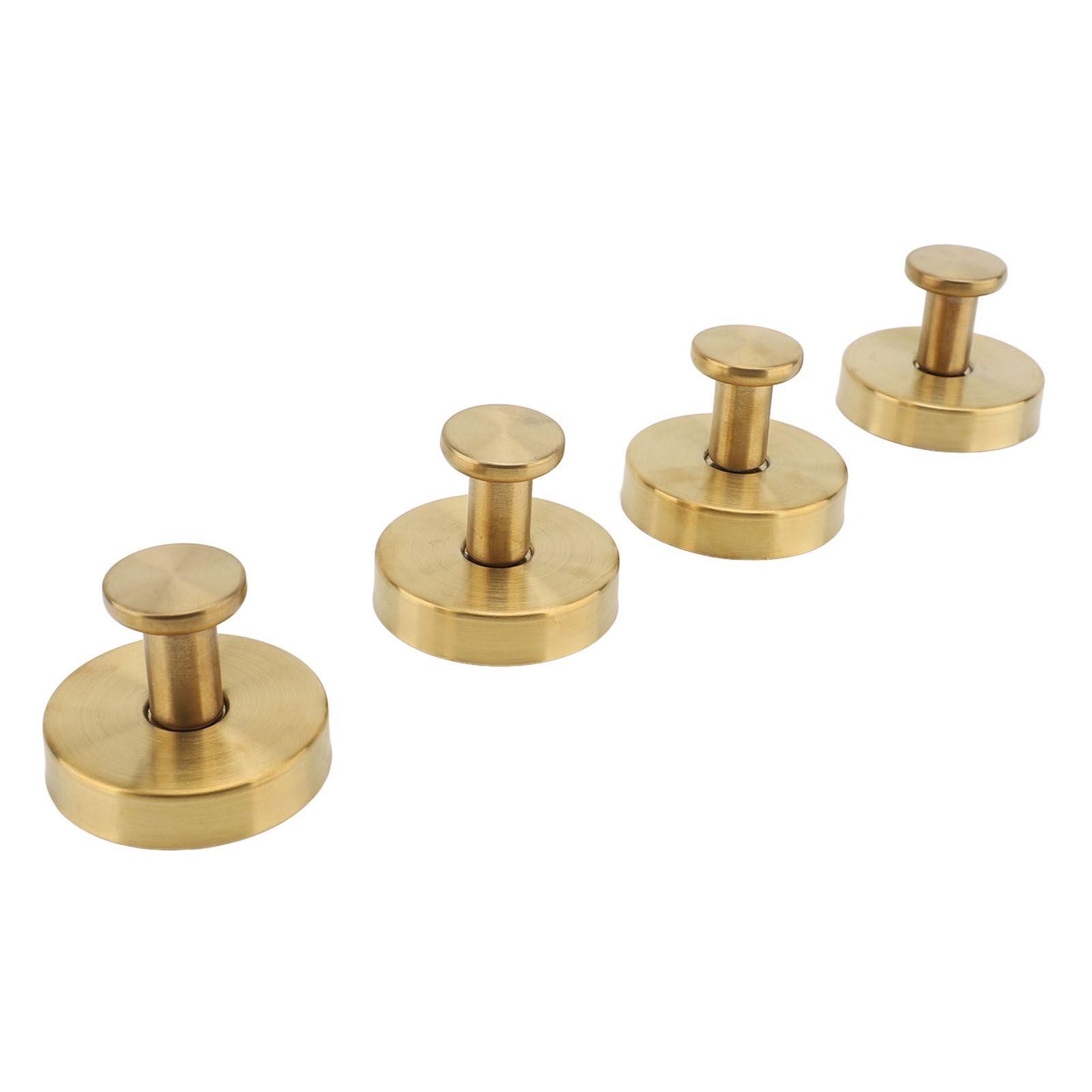 4 Pcs Suction Cup Hooks Stainless Steel Water Resistant Suction Towel Hangers