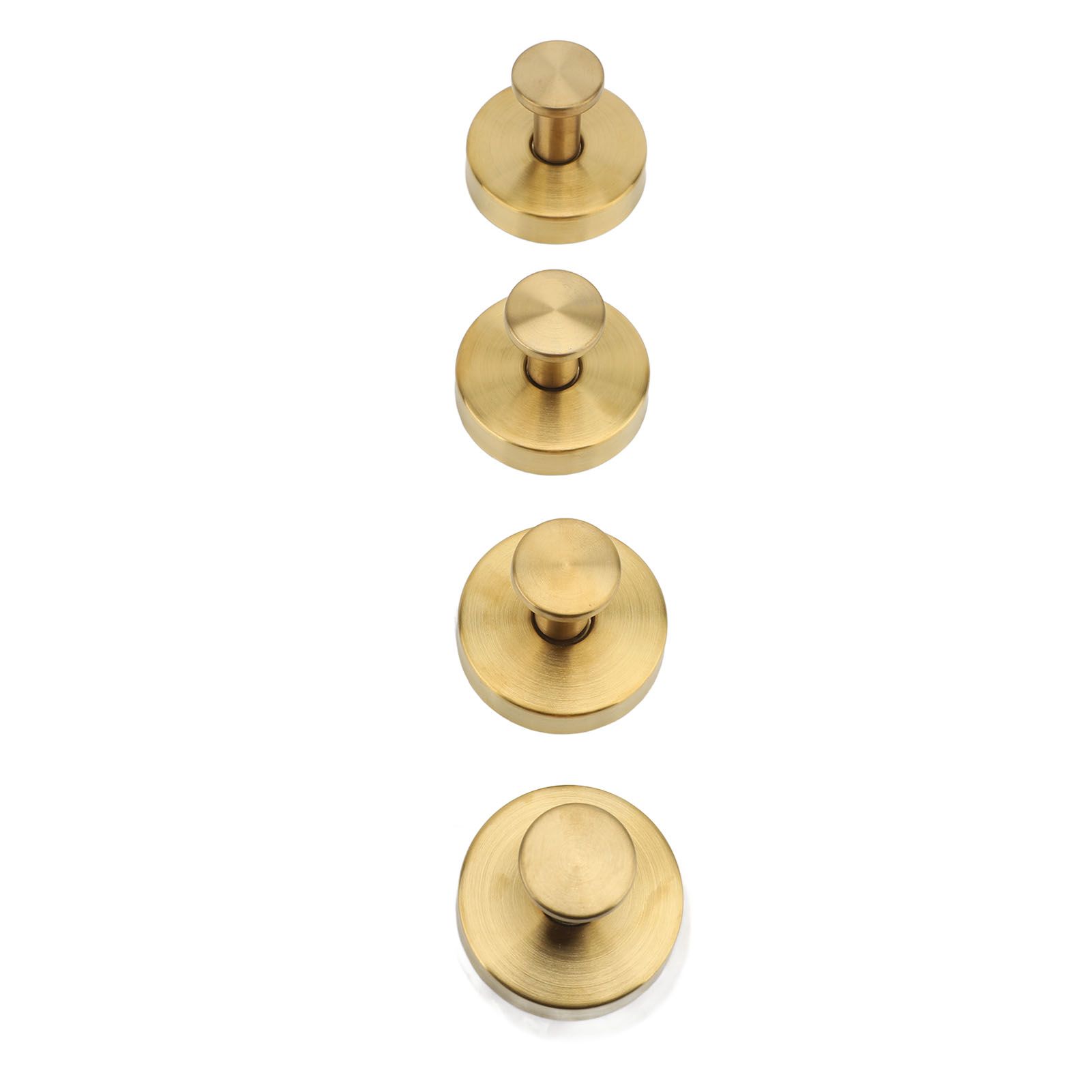 4 Pcs Suction Cup Hooks Stainless Steel Water Resistant Suction Towel Hangers view 5