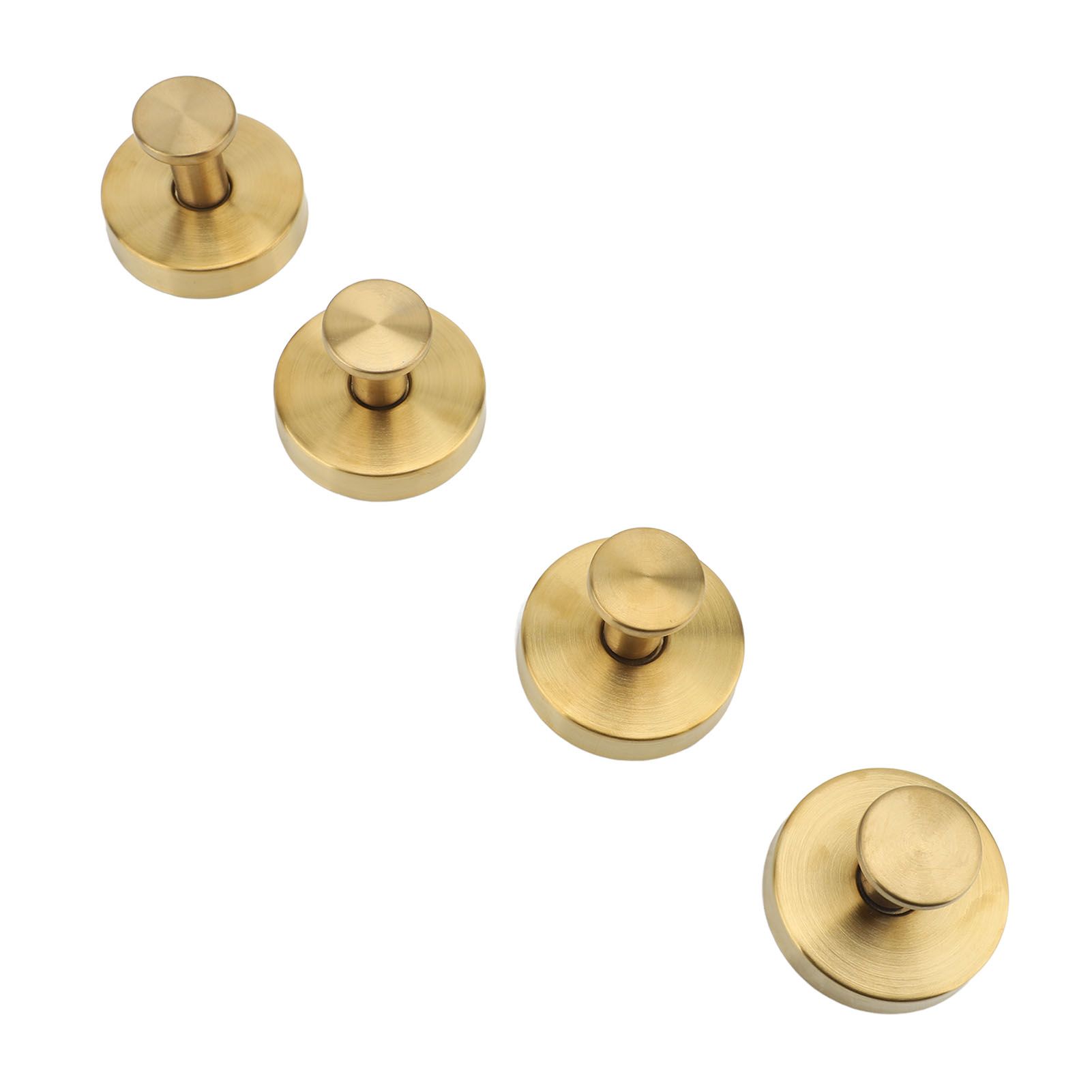 4 Pcs Suction Cup Hooks Stainless Steel Water Resistant Suction Towel Hangers view 7