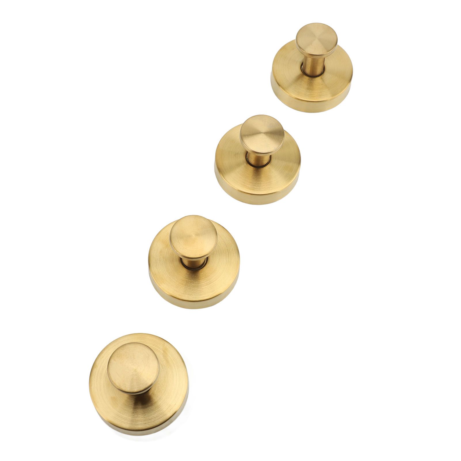 4 Pcs Suction Cup Hooks Stainless Steel Water Resistant Suction Towel Hangers view 8