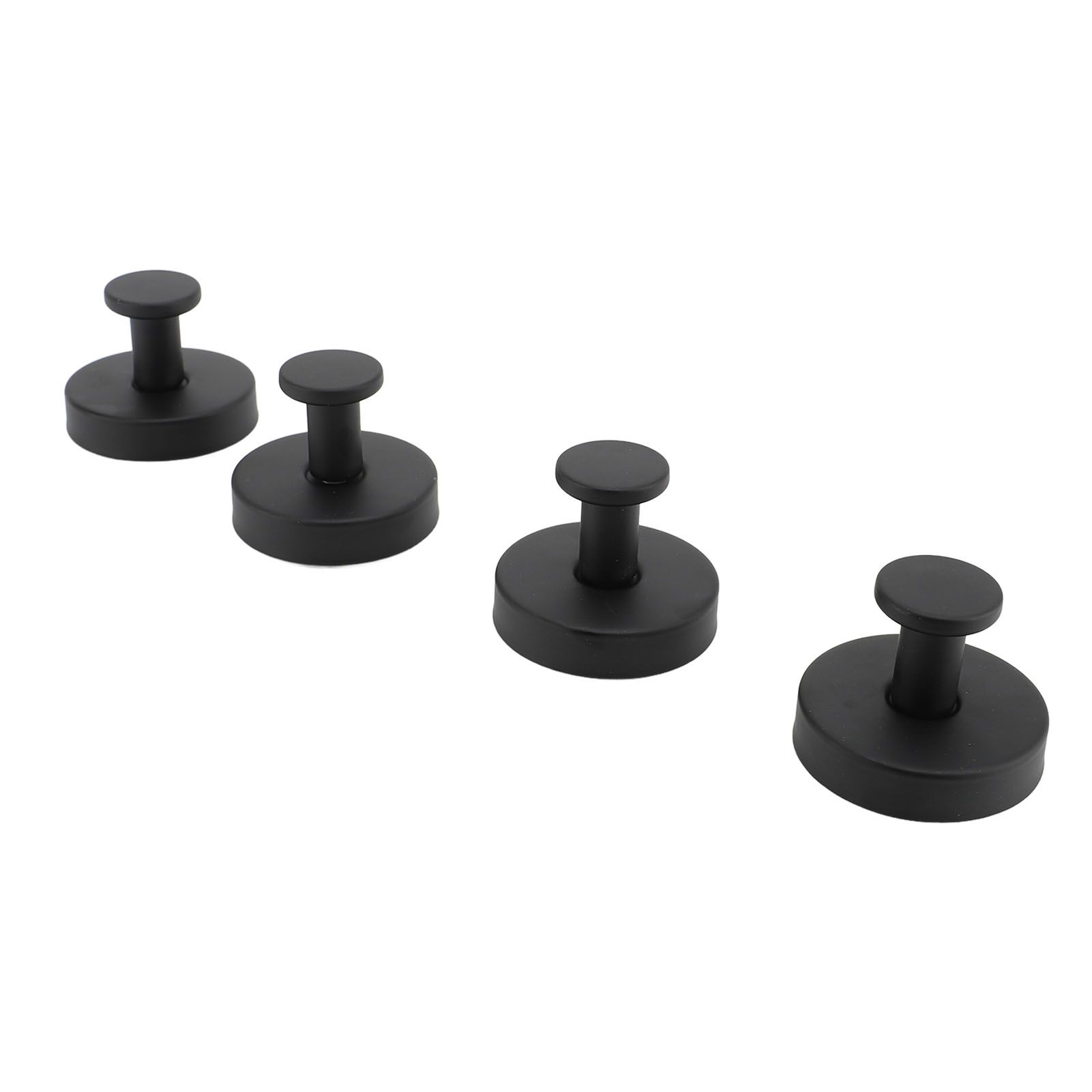 4 Pcs Suction Cup Hooks Stainless Steel Water Resistant Suction Towel Hangers view 3