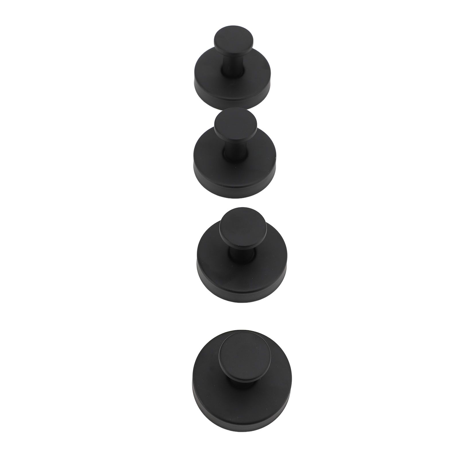 4 Pcs Suction Cup Hooks Stainless Steel Water Resistant Suction Towel Hangers view 5