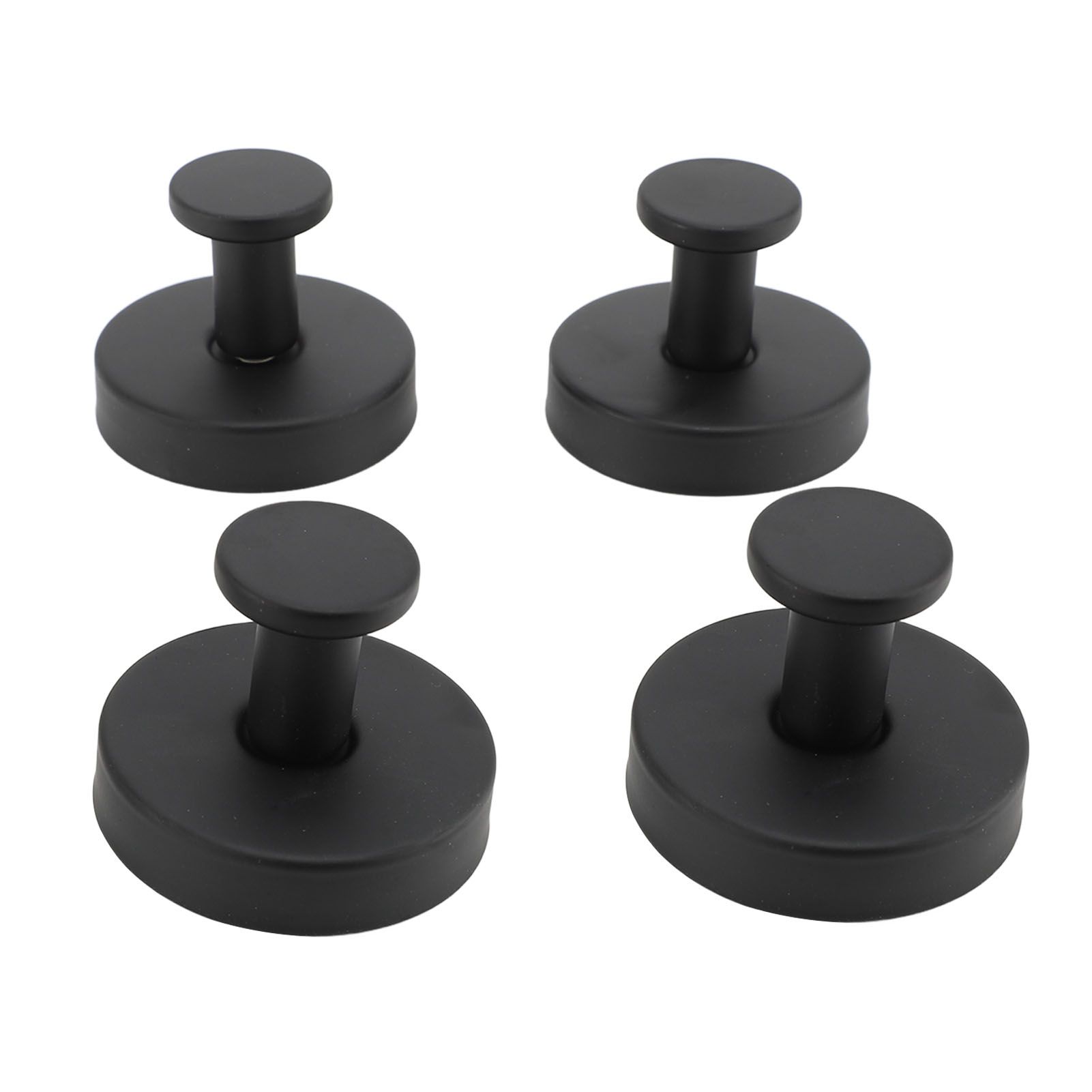 4 Pcs Suction Cup Hooks Stainless Steel Water Resistant Suction Towel Hangers view 6