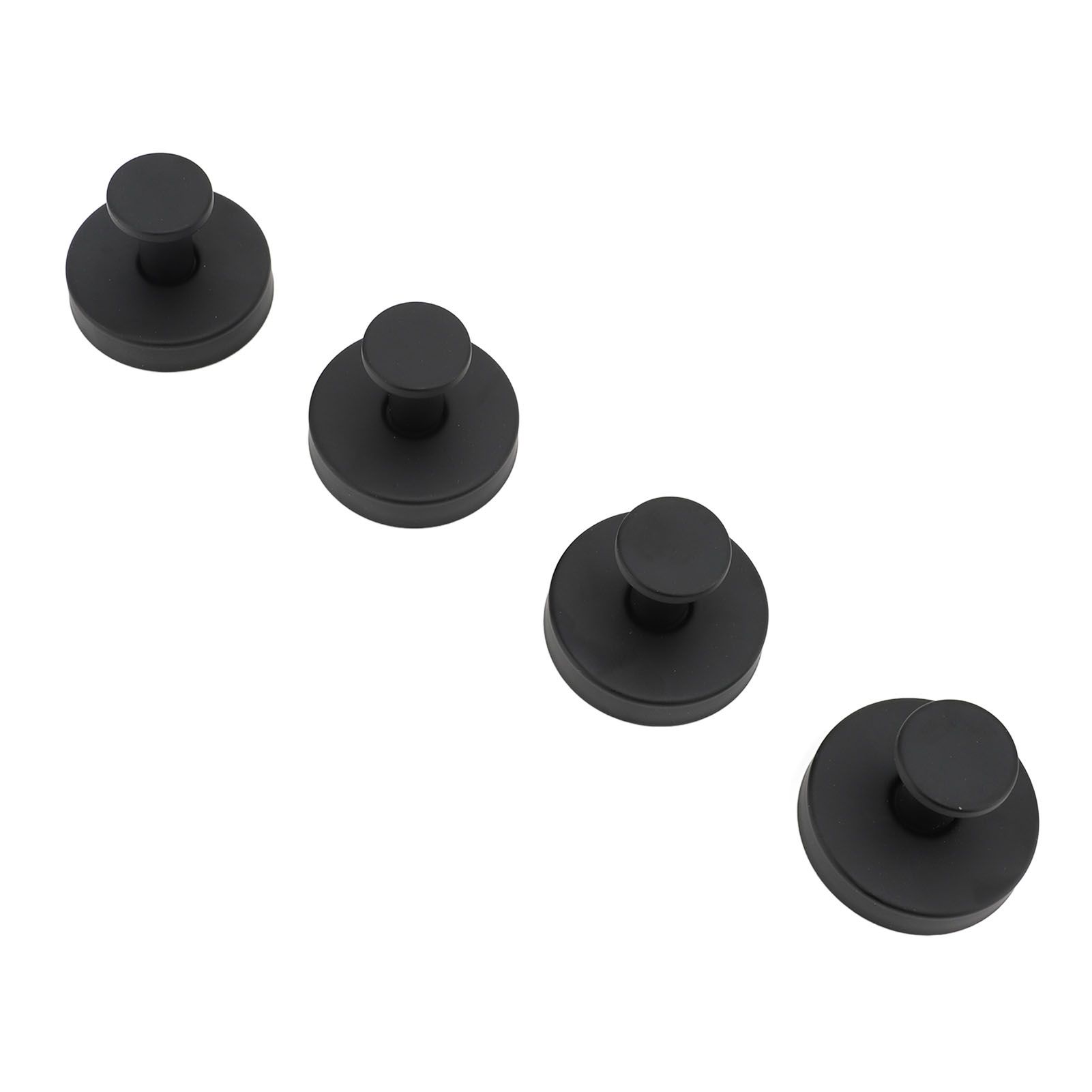 4 Pcs Suction Cup Hooks Stainless Steel Water Resistant Suction Towel Hangers view 8