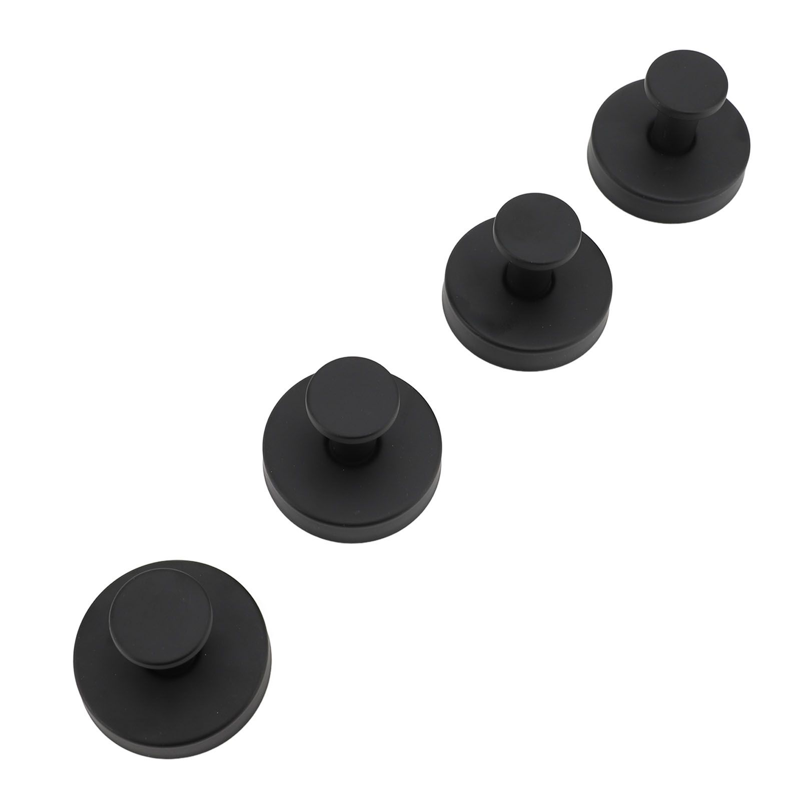 4 Pcs Suction Cup Hooks Stainless Steel Water Resistant Suction Towel Hangers view 9