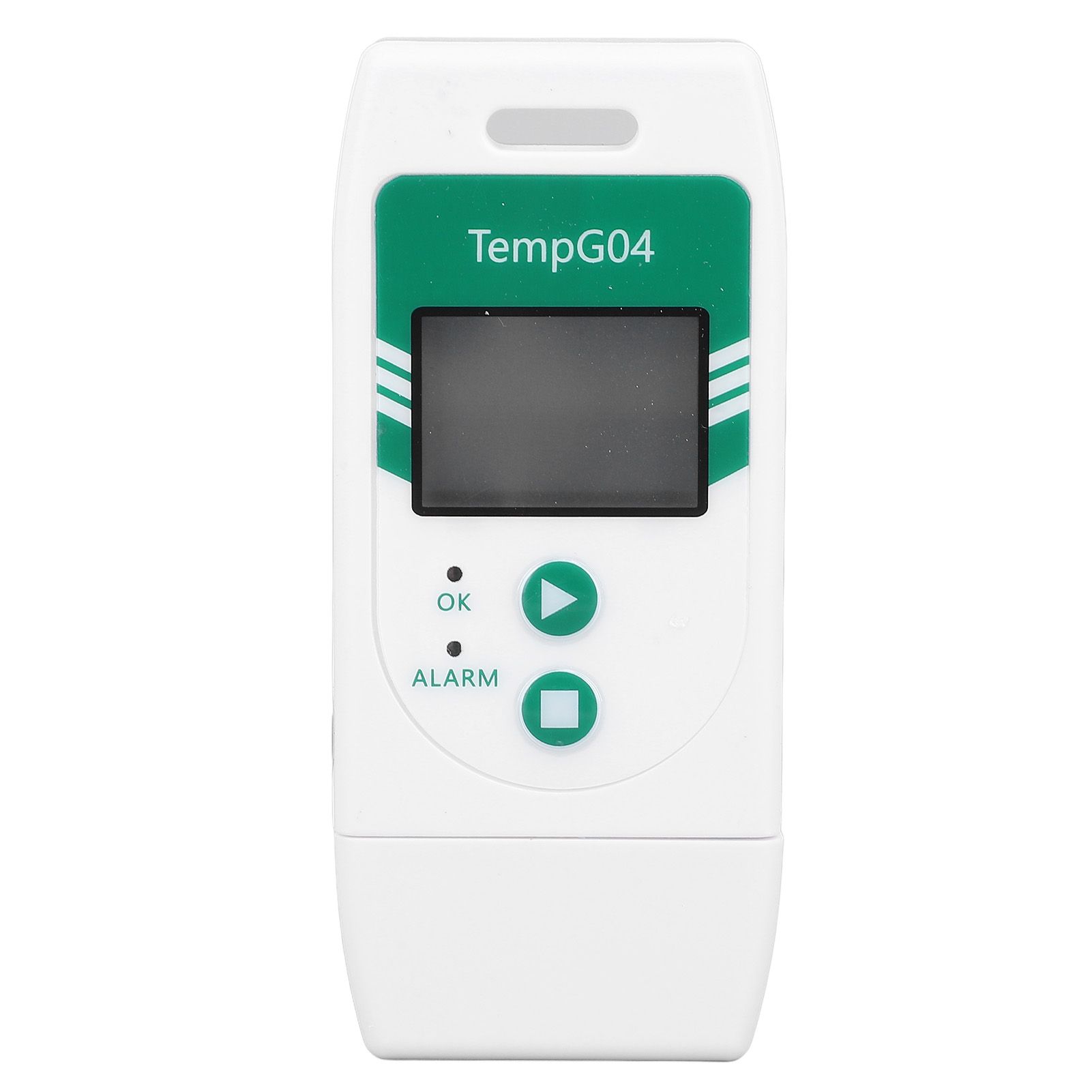 USB Temperature Data Logger Recorder with PDF CSV Reports 32000 Points High view 3